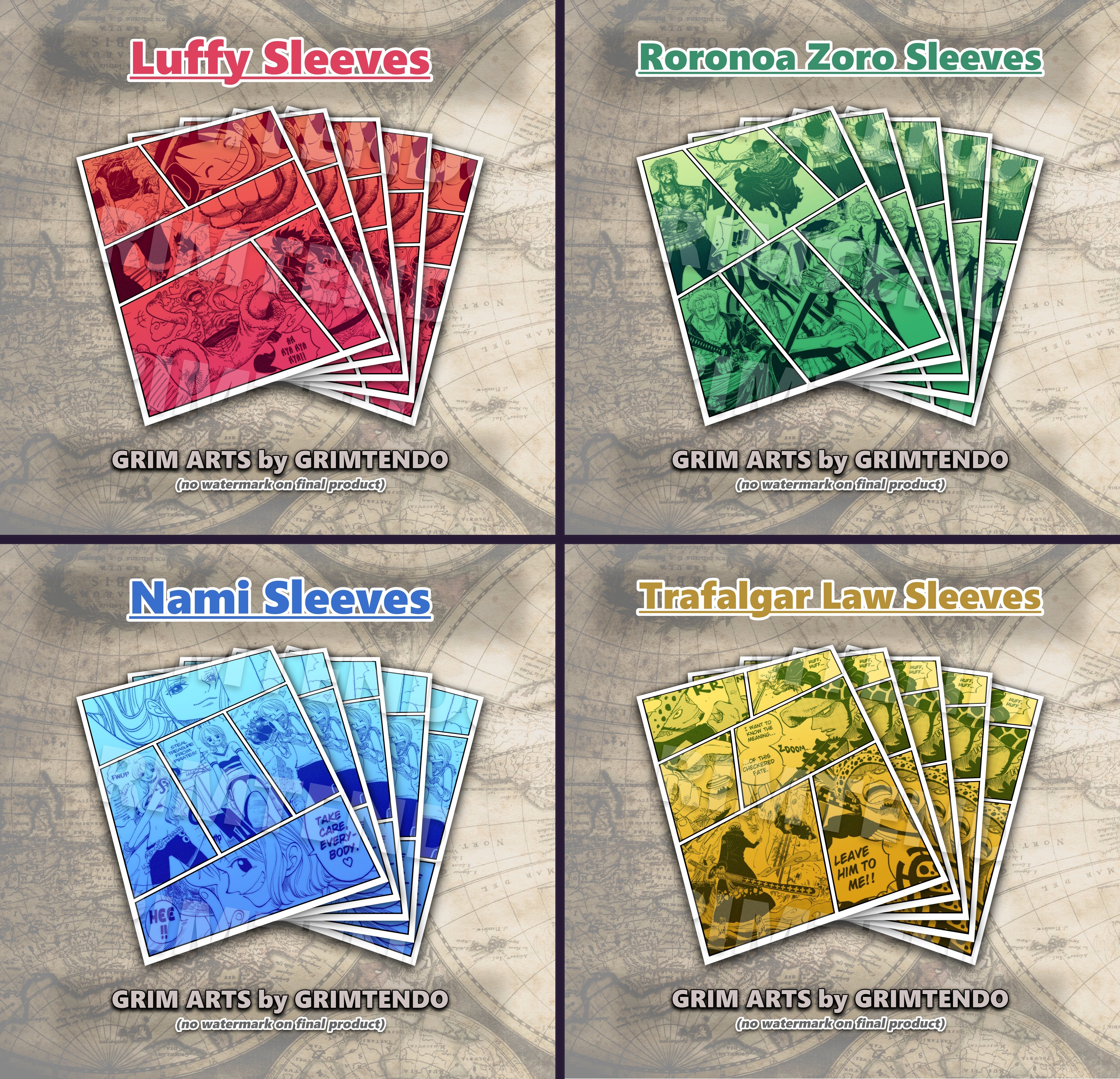 grim reaper card sleeves Custom Gift Card Sleeves or Holders – Personalized Fan Store main image 0