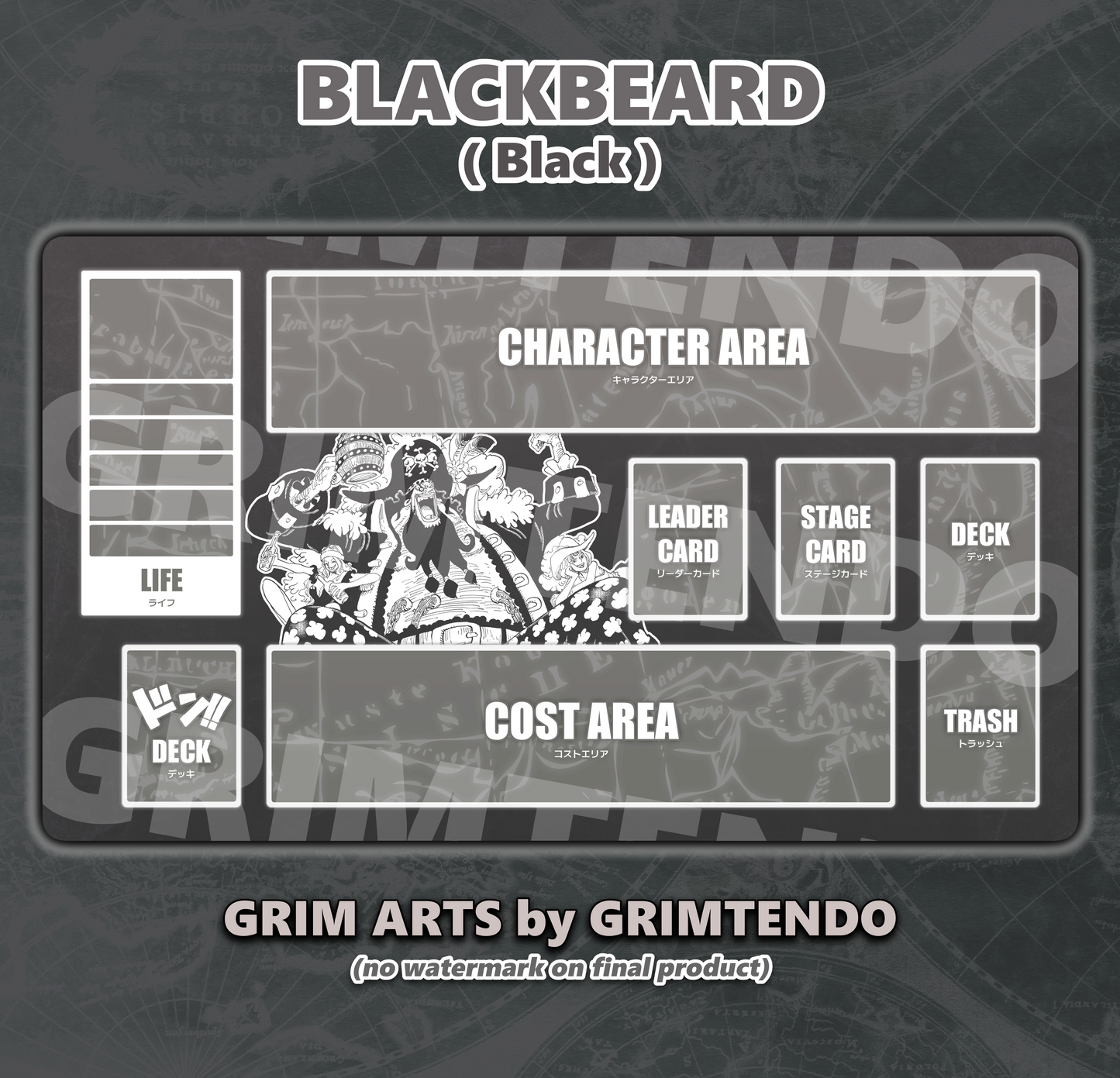 Blackbeard (Color Mat)