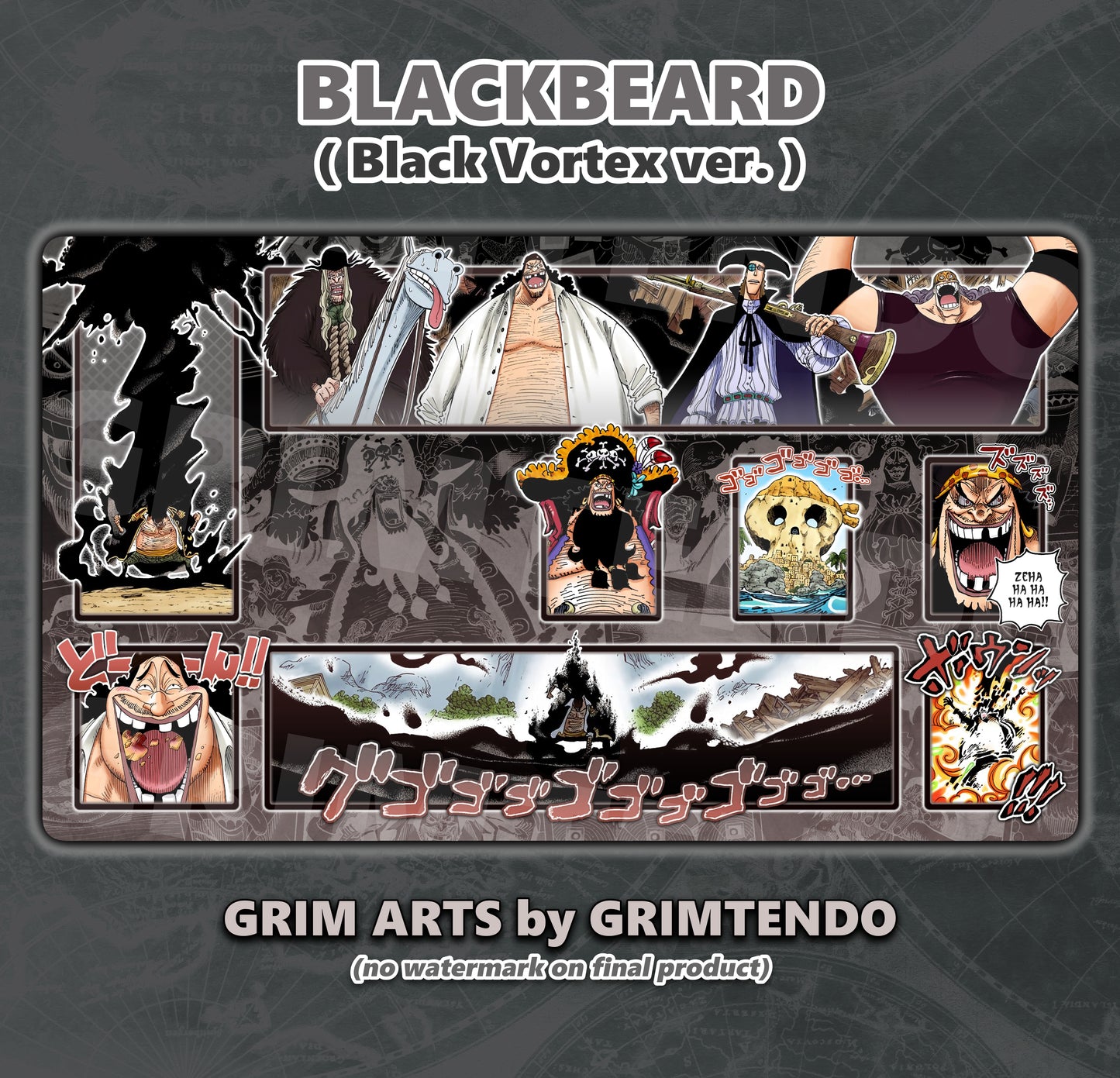 Blackbeard (Full Playmat)