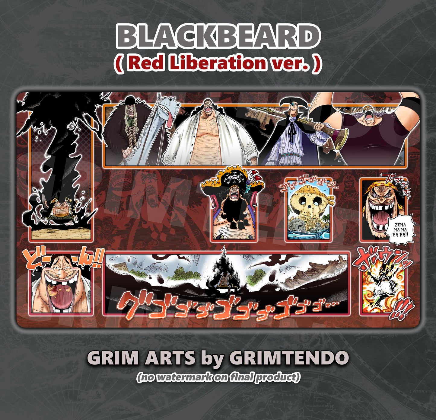 Blackbeard (Full Playmat)
