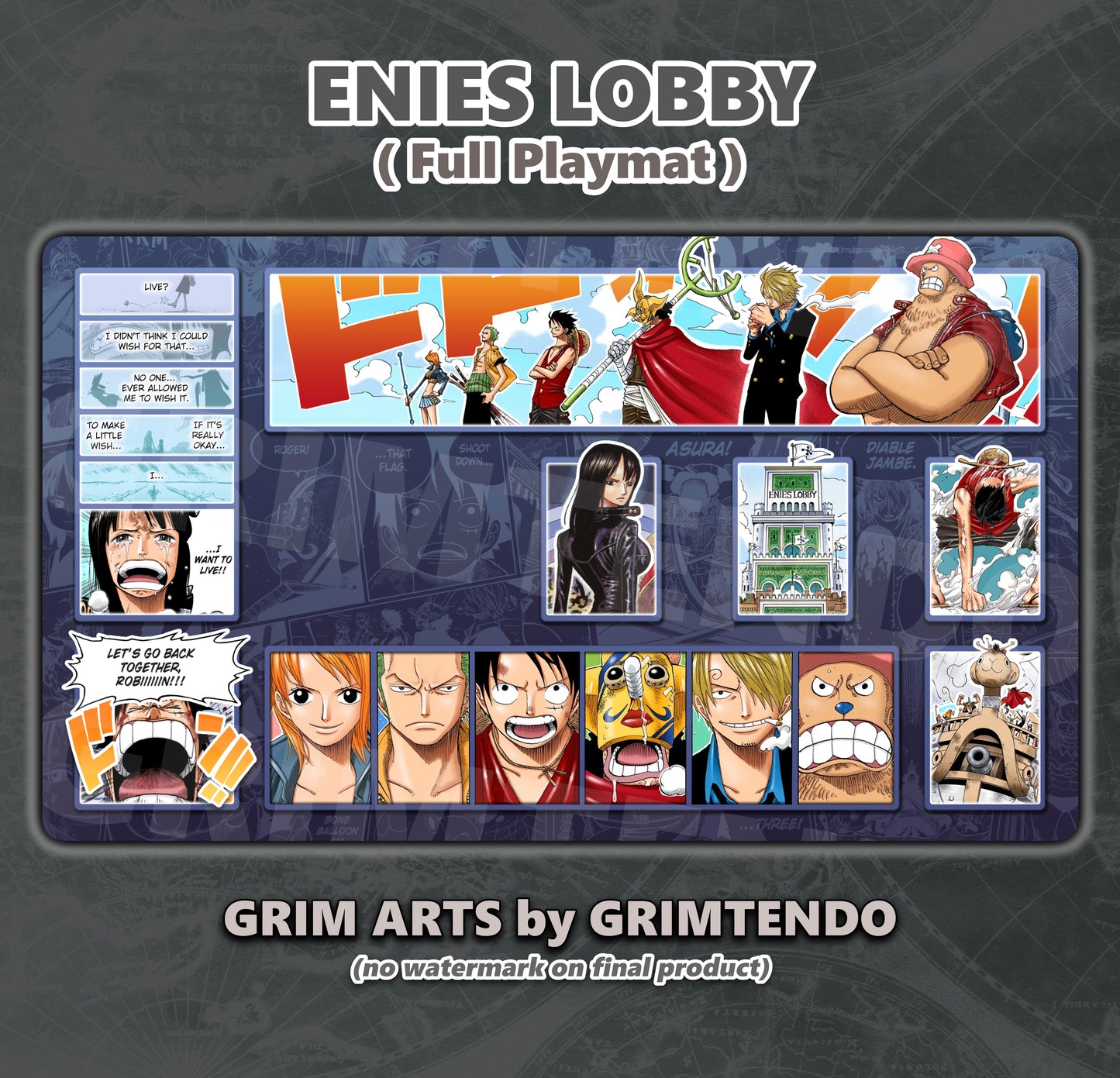 Enies Lobby (Full Playmat)