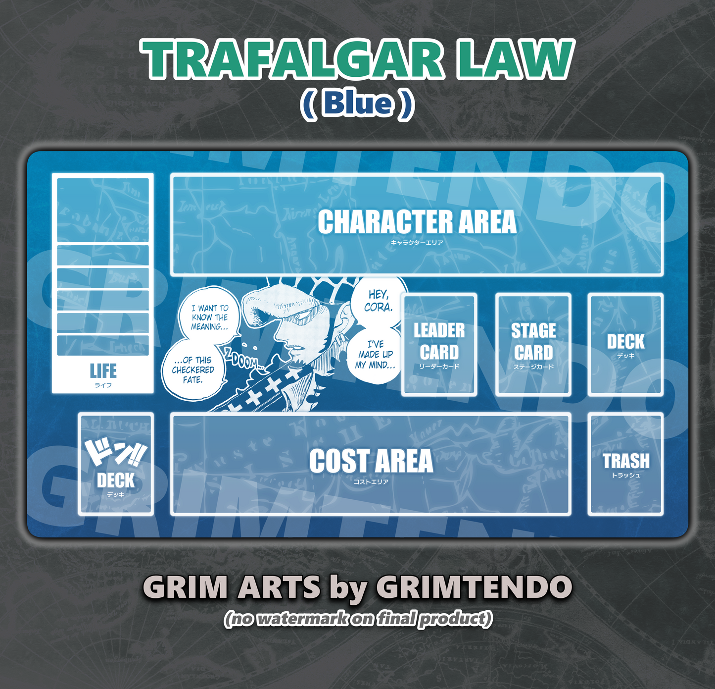 Trafalgar Law (Color Mat)