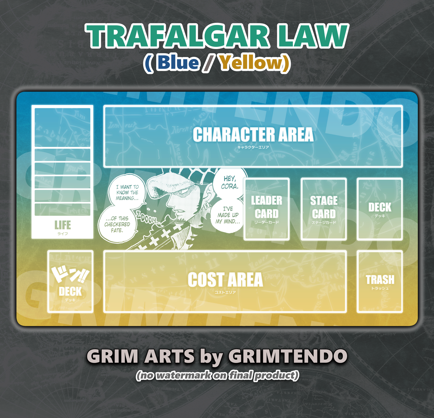 Trafalgar Law (Color Mat)