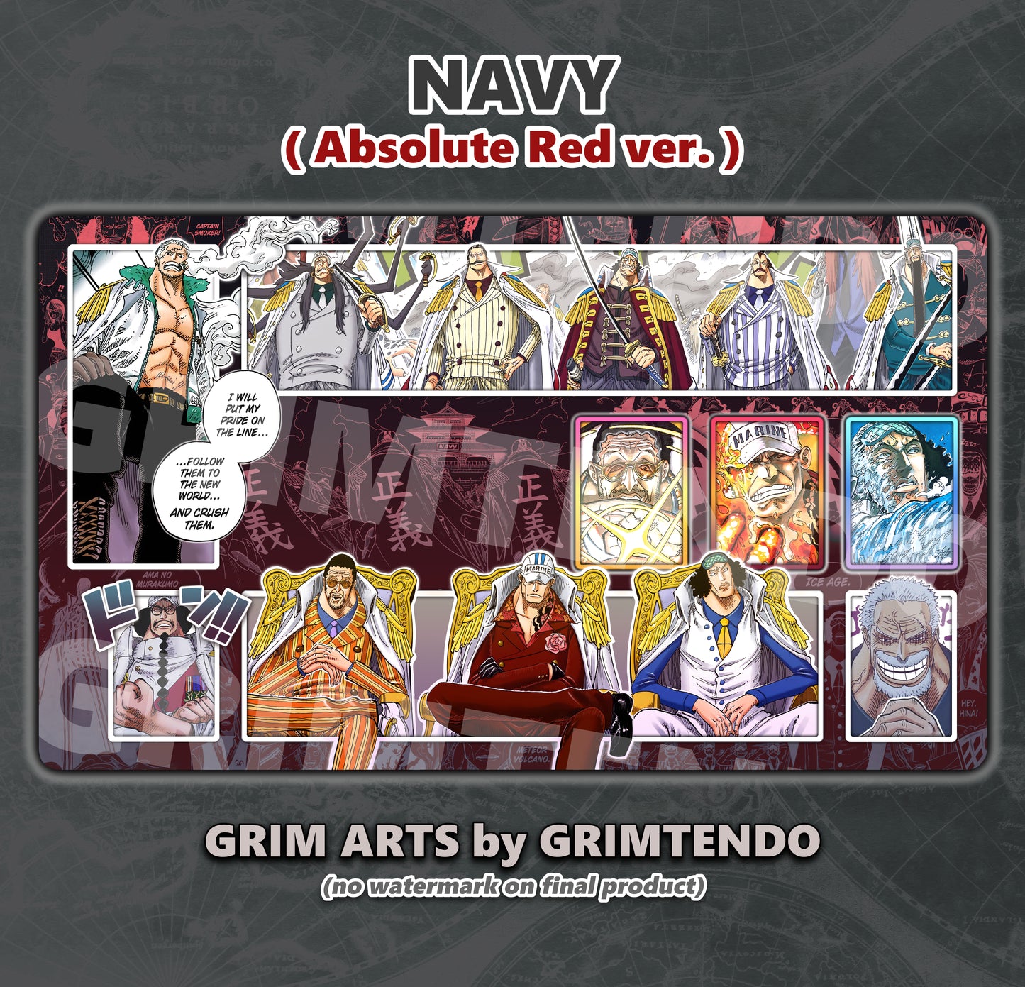 Navy (Full Playmat)