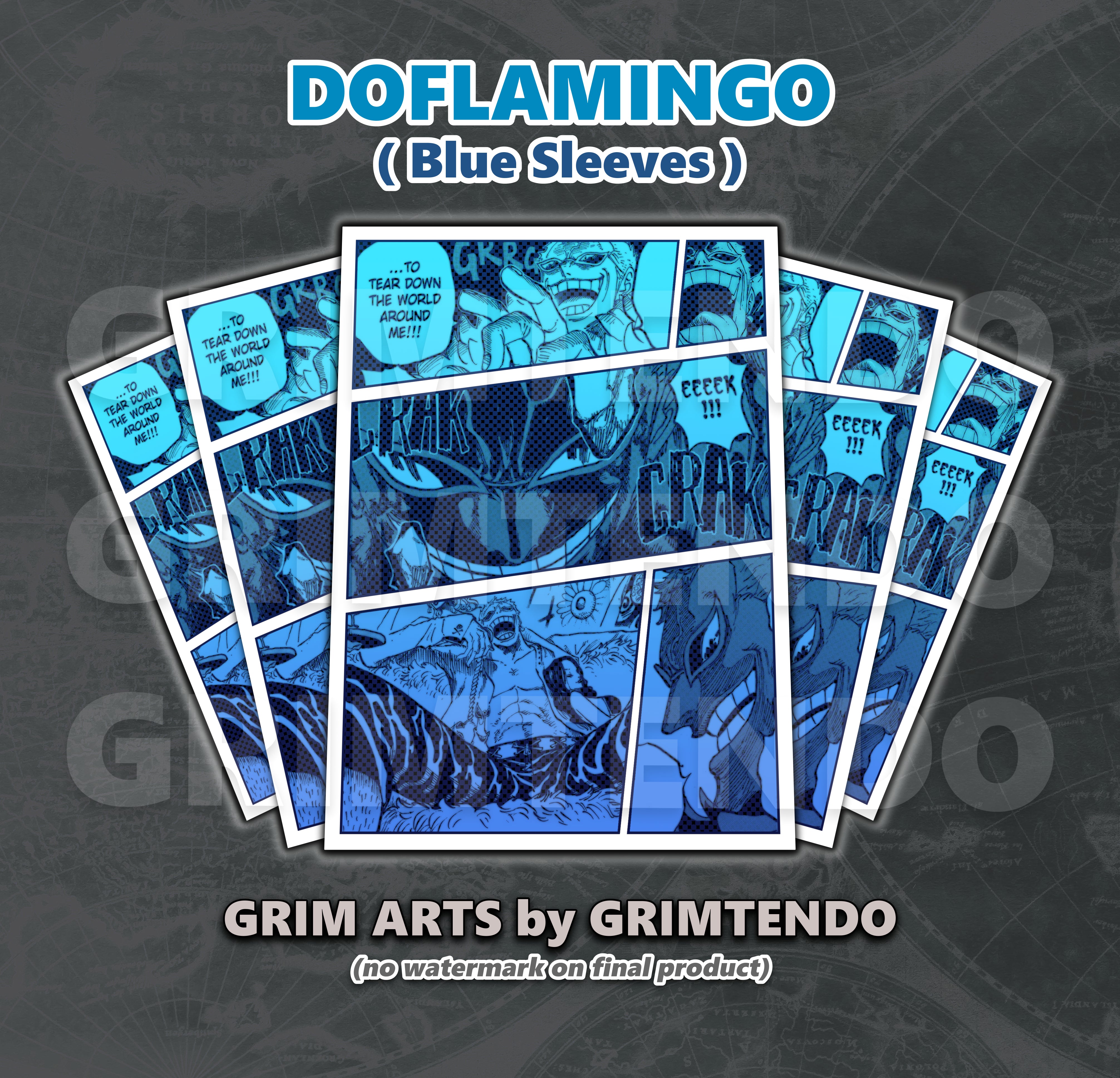 best dominion card sleeves Doflamingo (TCG Sleeves) – GRIM ARTS