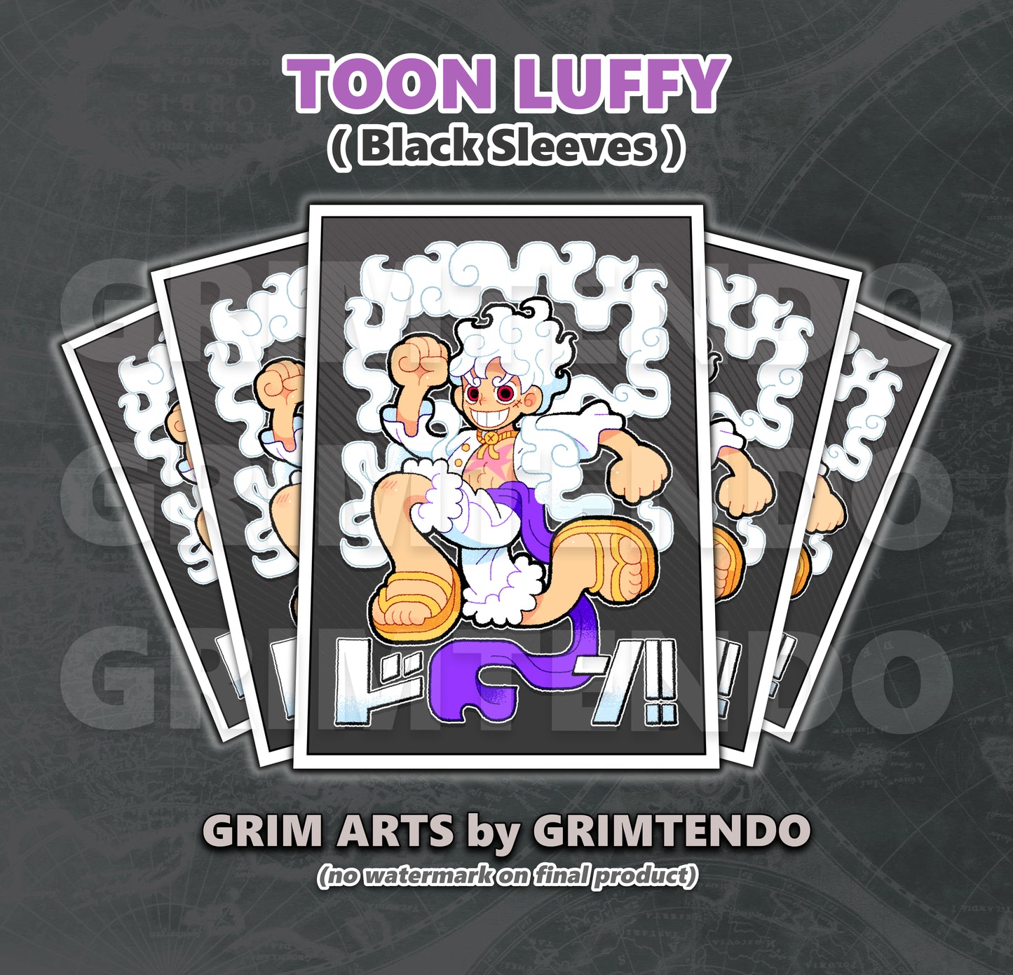 Toon Luffy (TCG Sleeves)