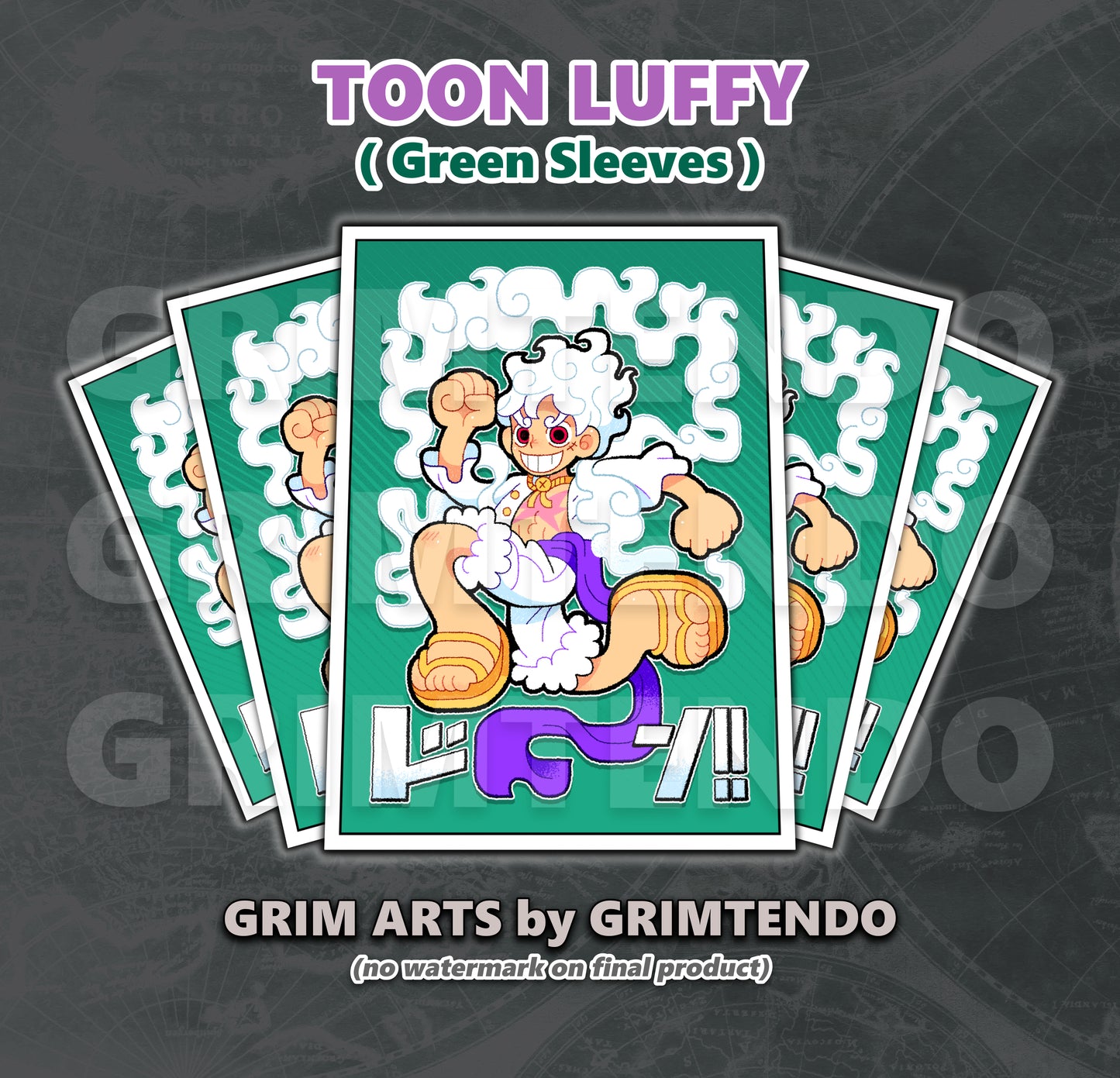 Toon Luffy (TCG Sleeves)