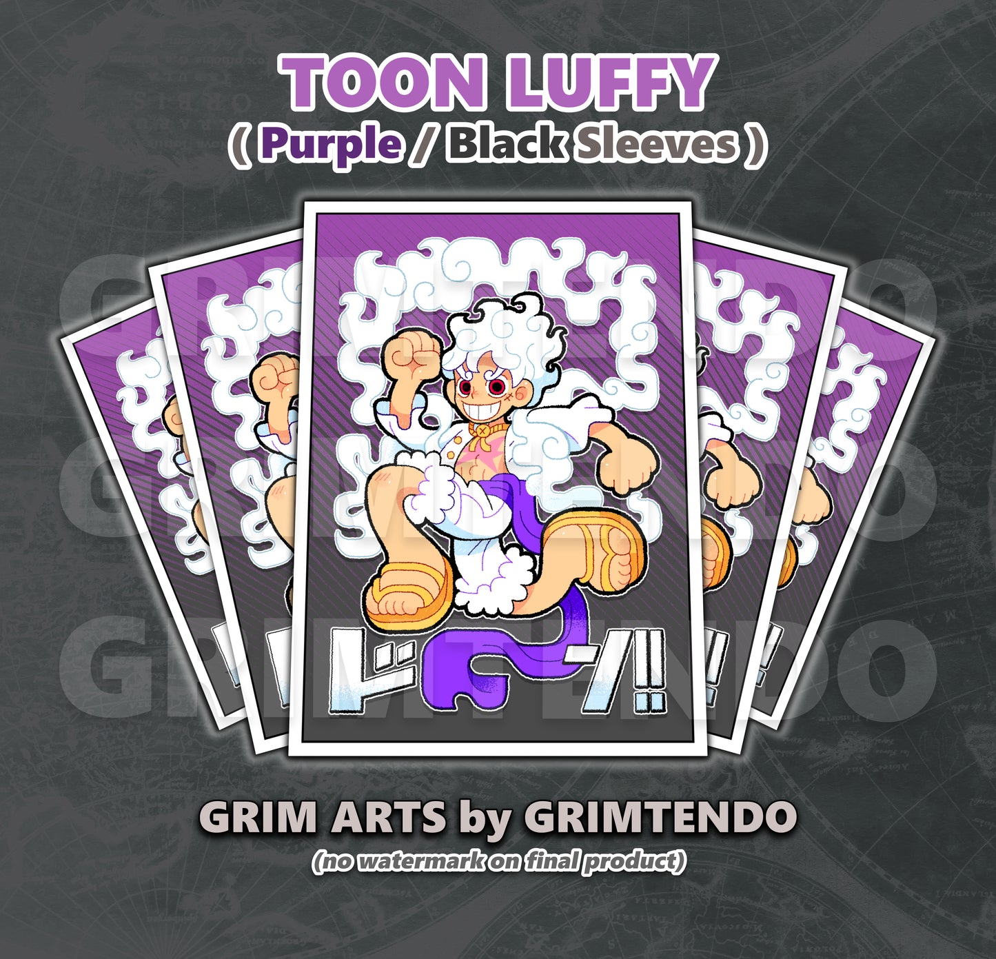 Toon Luffy (TCG Sleeves)