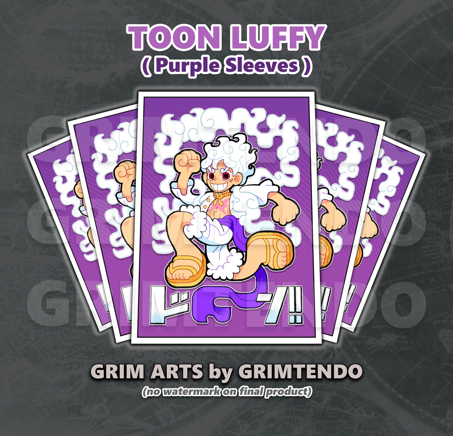 Toon Luffy (TCG Sleeves)