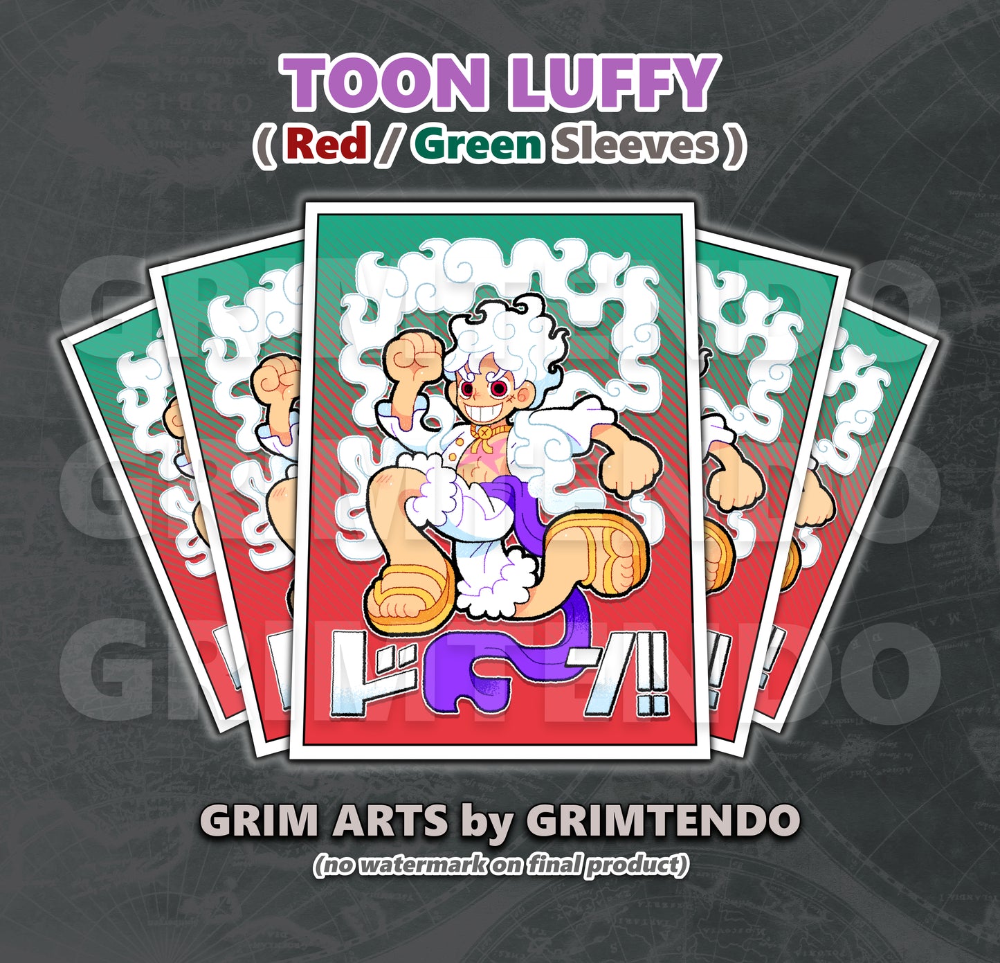 Toon Luffy (TCG Sleeves)