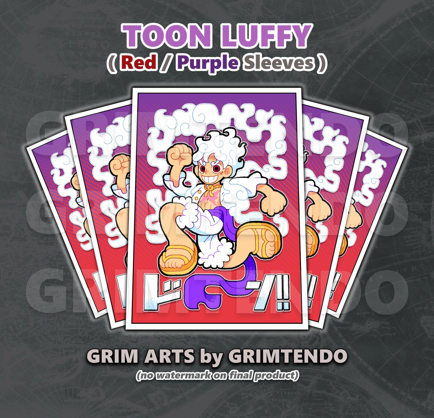 Toon Luffy (TCG Sleeves)