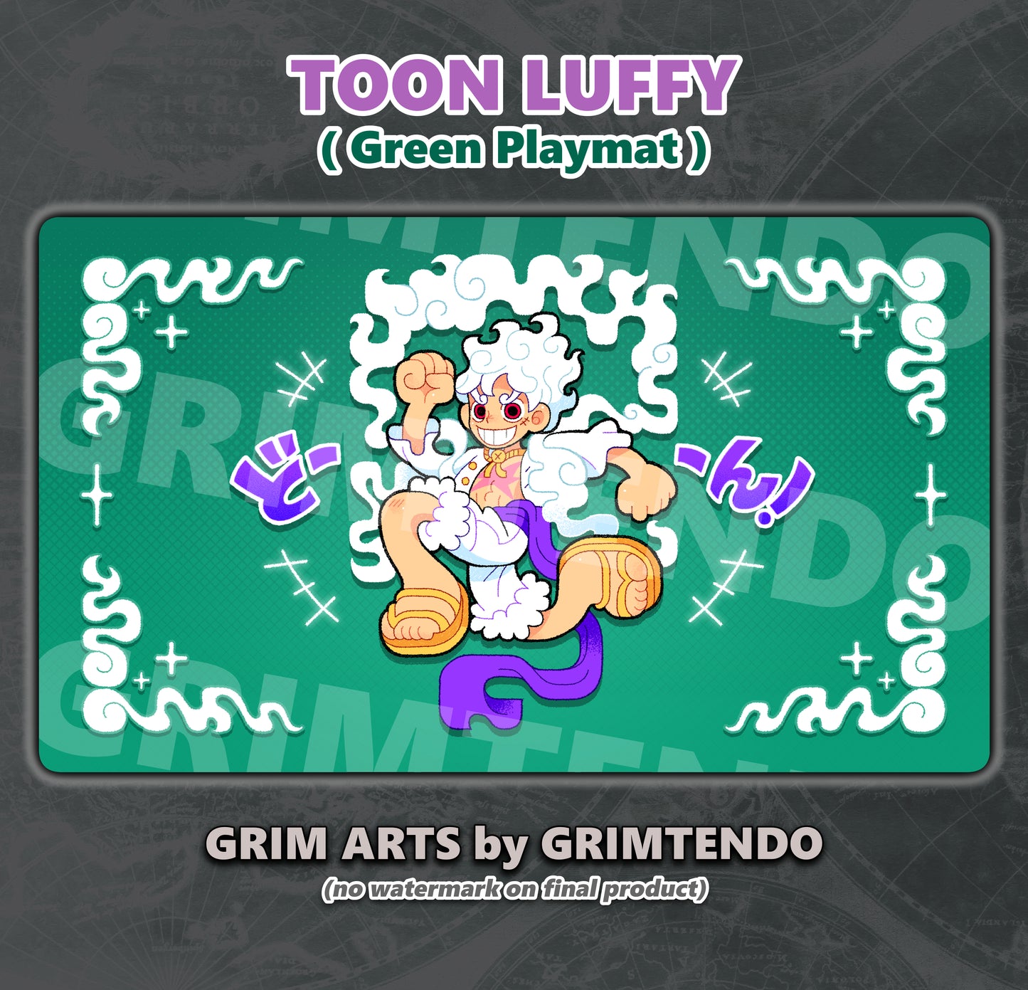 Toon Luffy (Playmat)