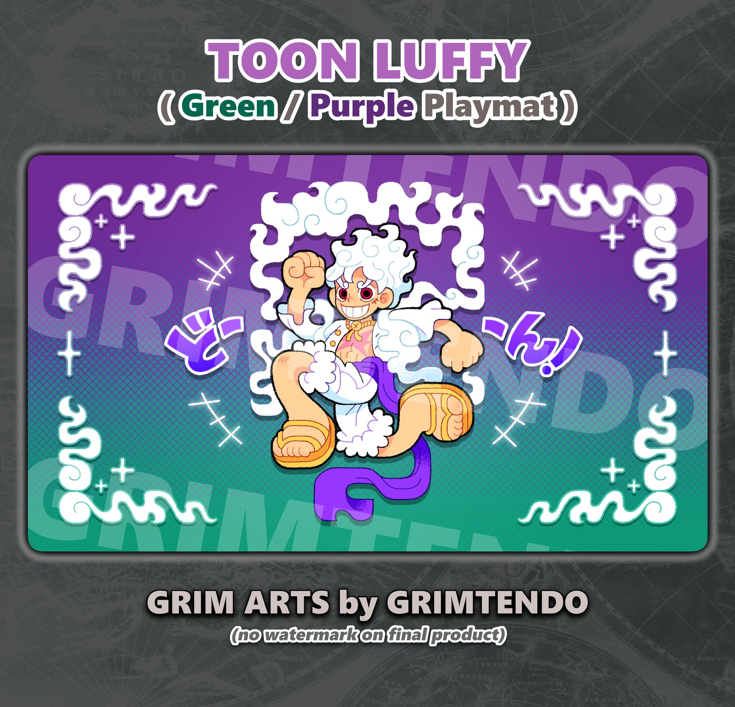 Toon Luffy (Playmat)