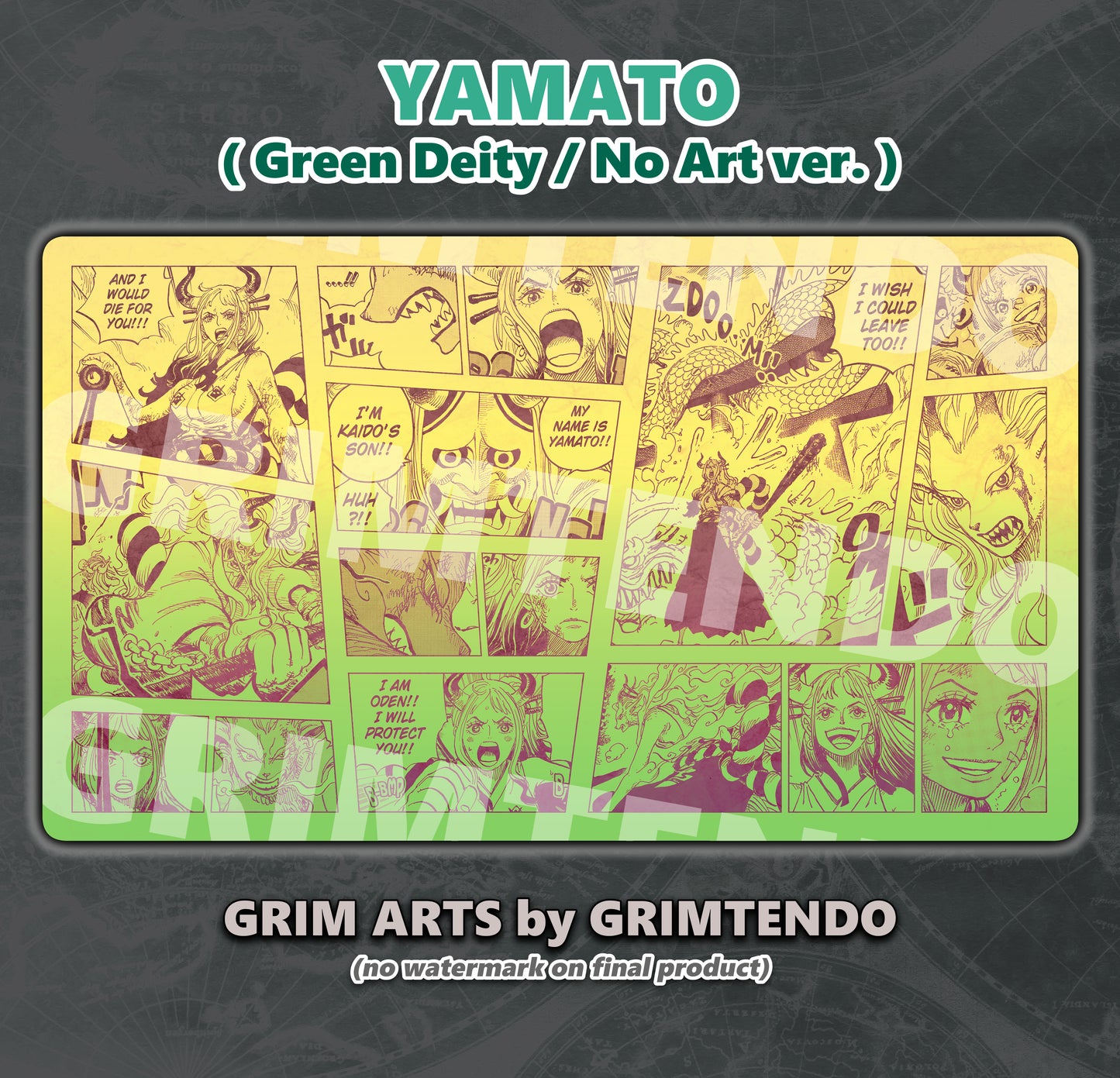 Yamato (Manga Playmat)
