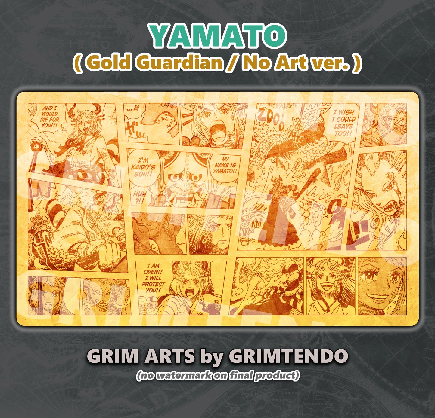 Yamato (Manga Playmat)