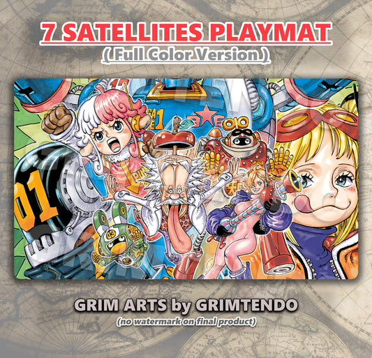 7 Satellites Playmat