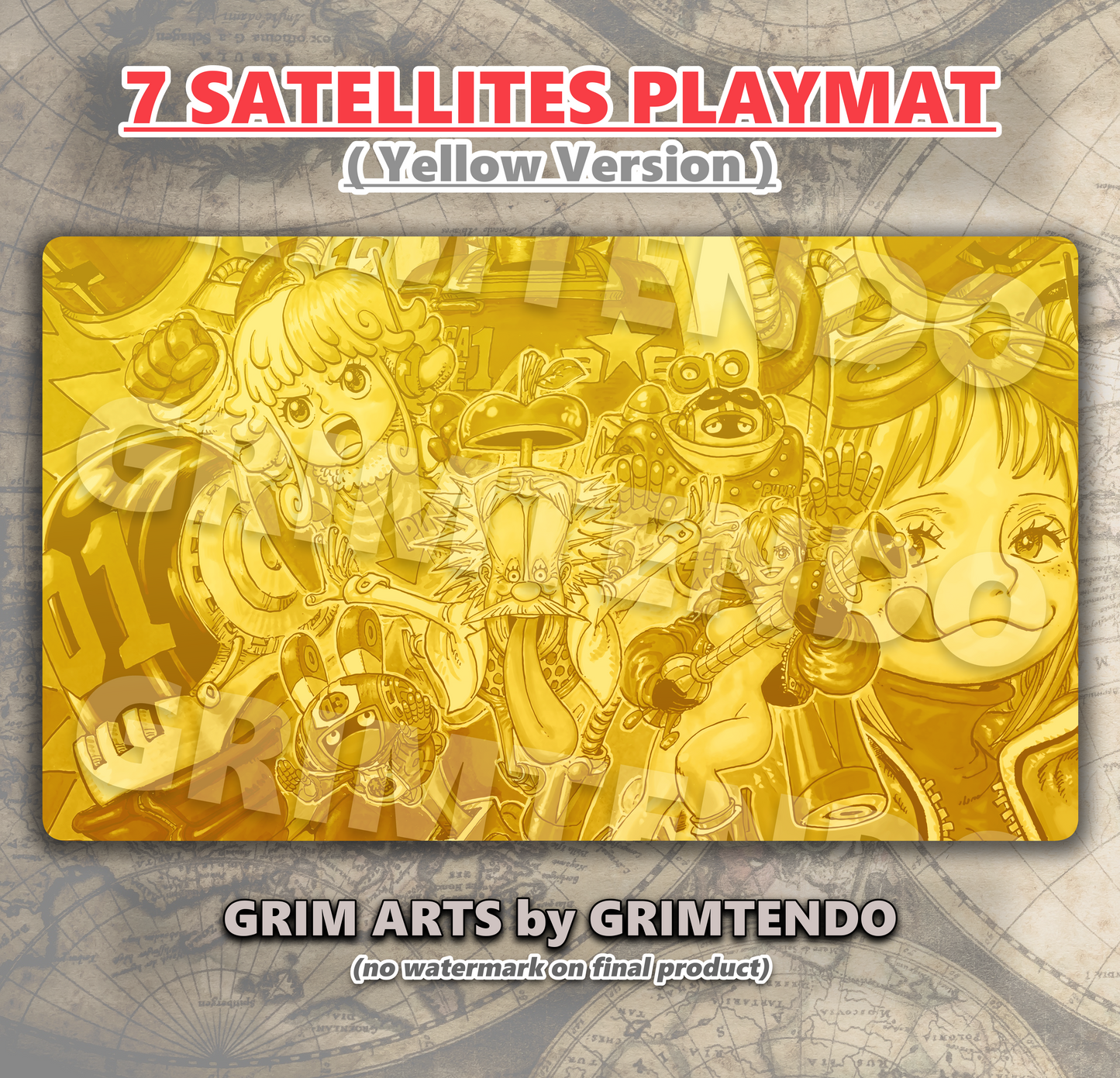 7 Satellites Playmat