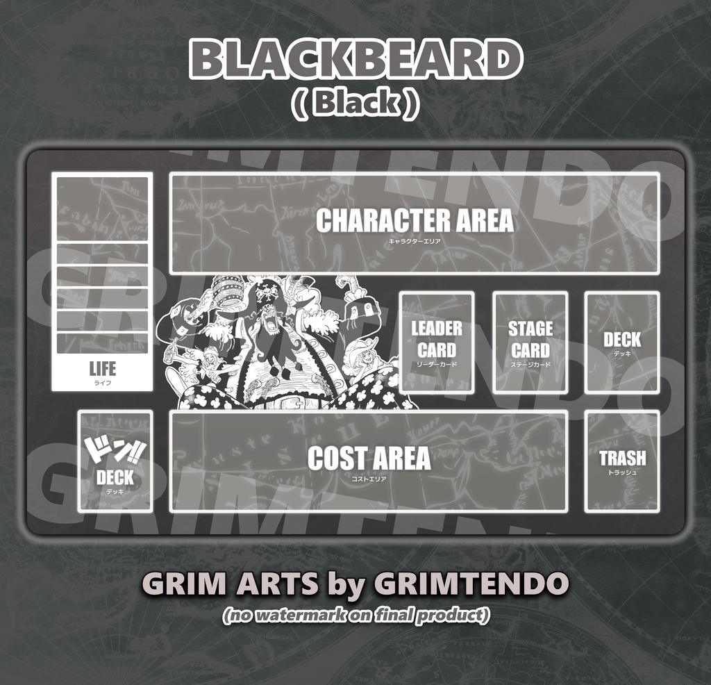 Blackbeard (Color Mat)