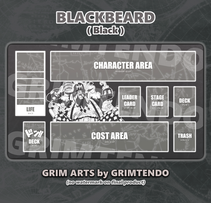 Blackbeard (Color Mat)