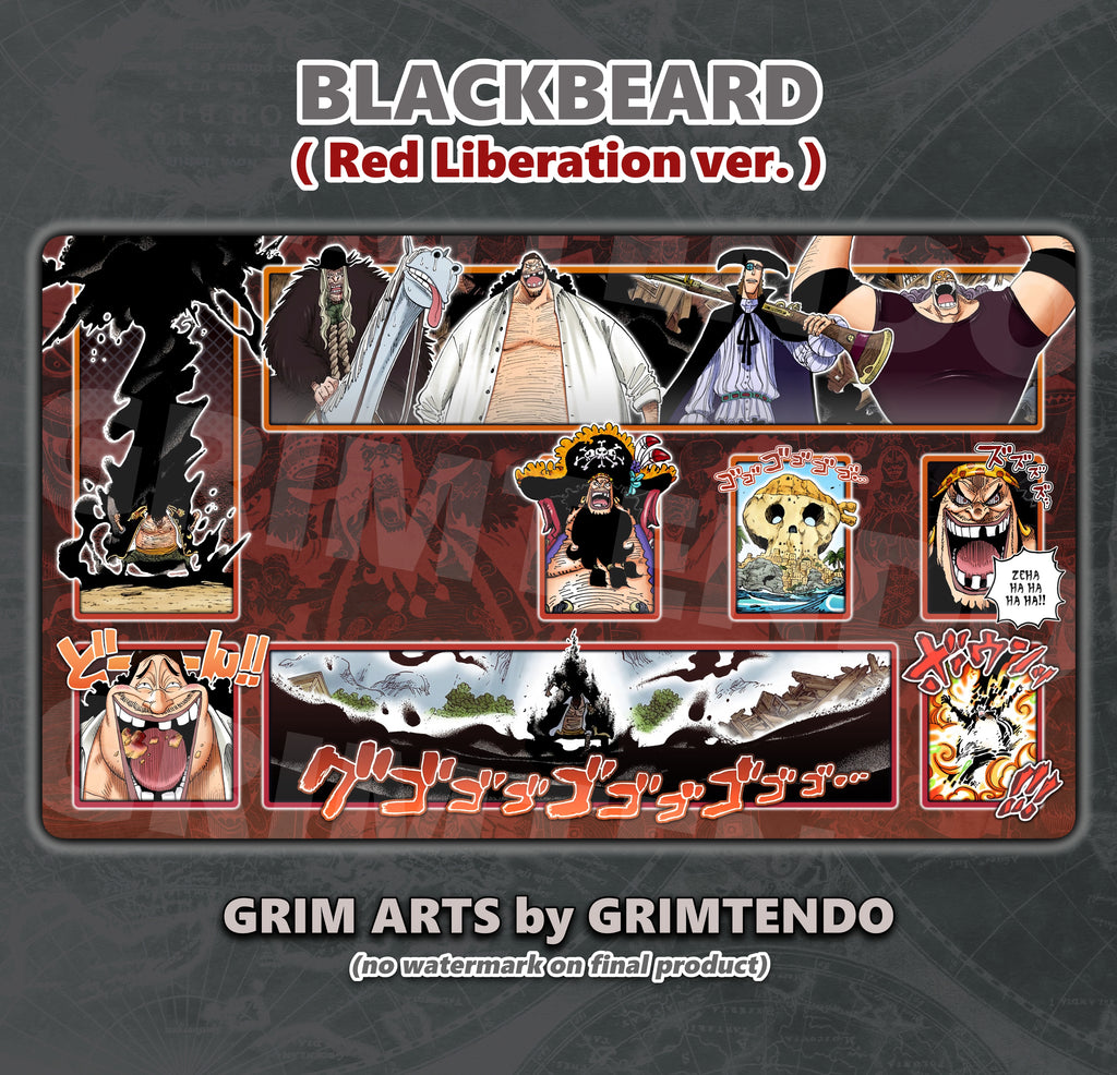 Blackbeard (Full Playmat)