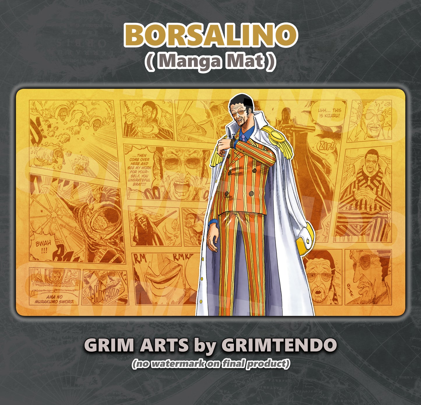 Borsalino (Manga Playmat)