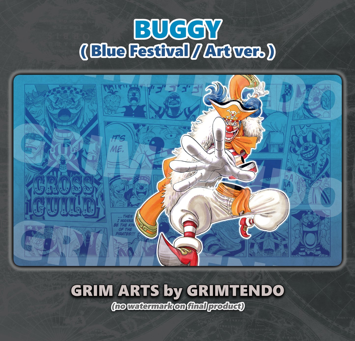 Buggy (Manga Playmat)