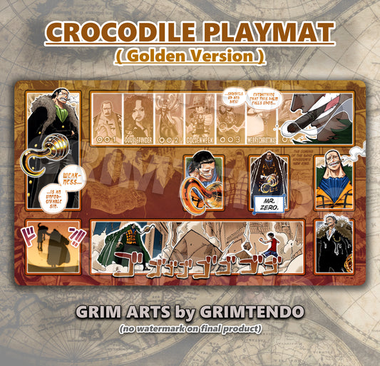 Crocodile (Full Playmat)