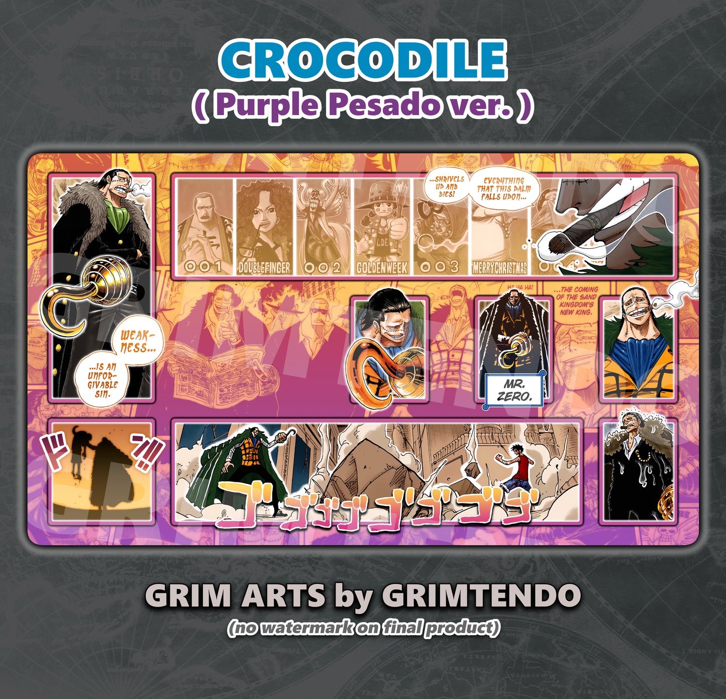 Crocodile (Full Playmat)
