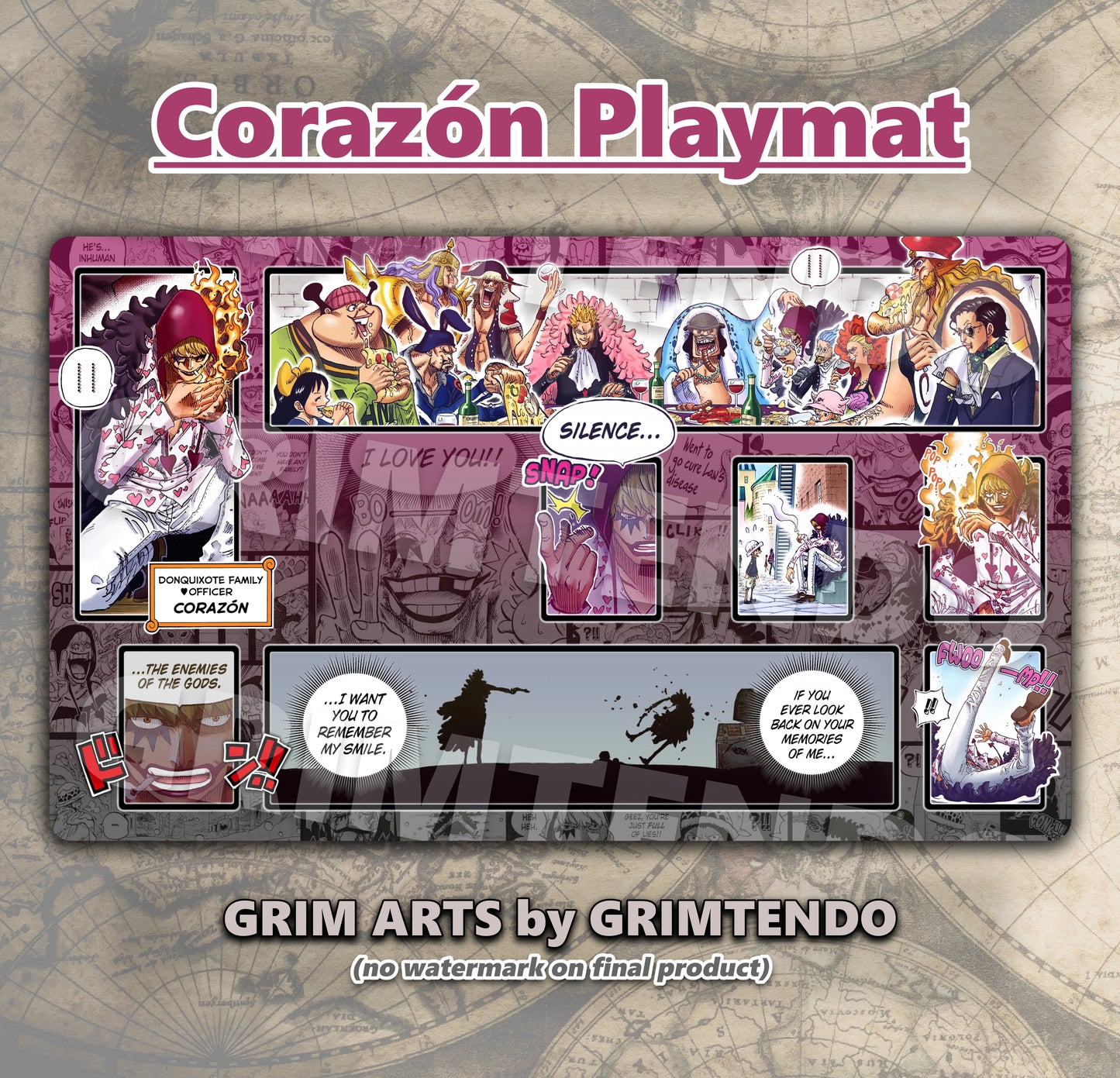 Corazón (Full Playmat)