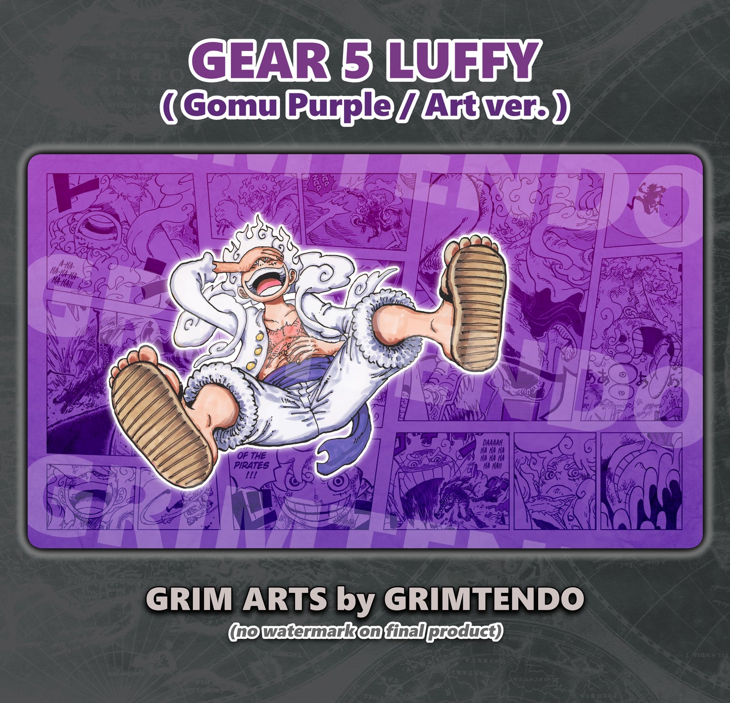 Gear 5 Luffy (Manga Playmat)