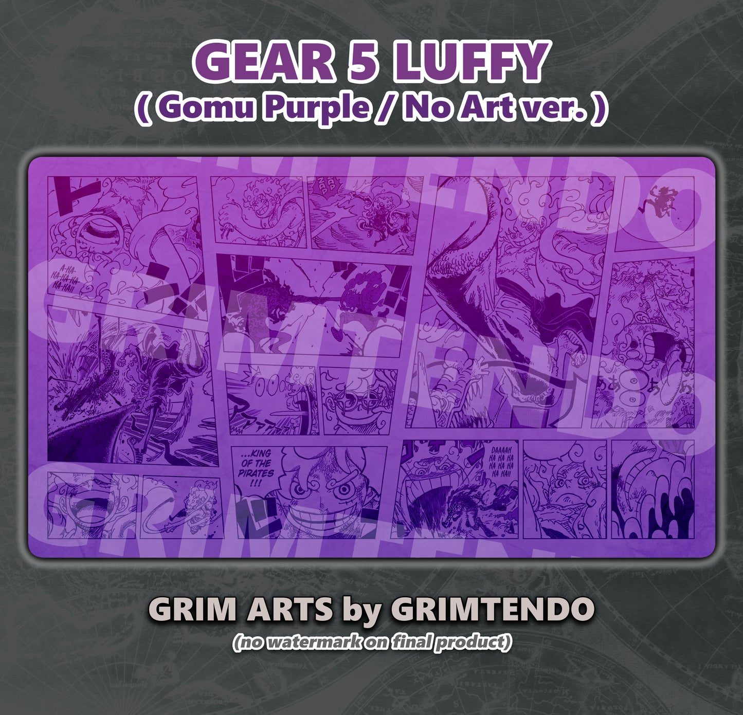 Gear 5 Luffy (Manga Playmat)