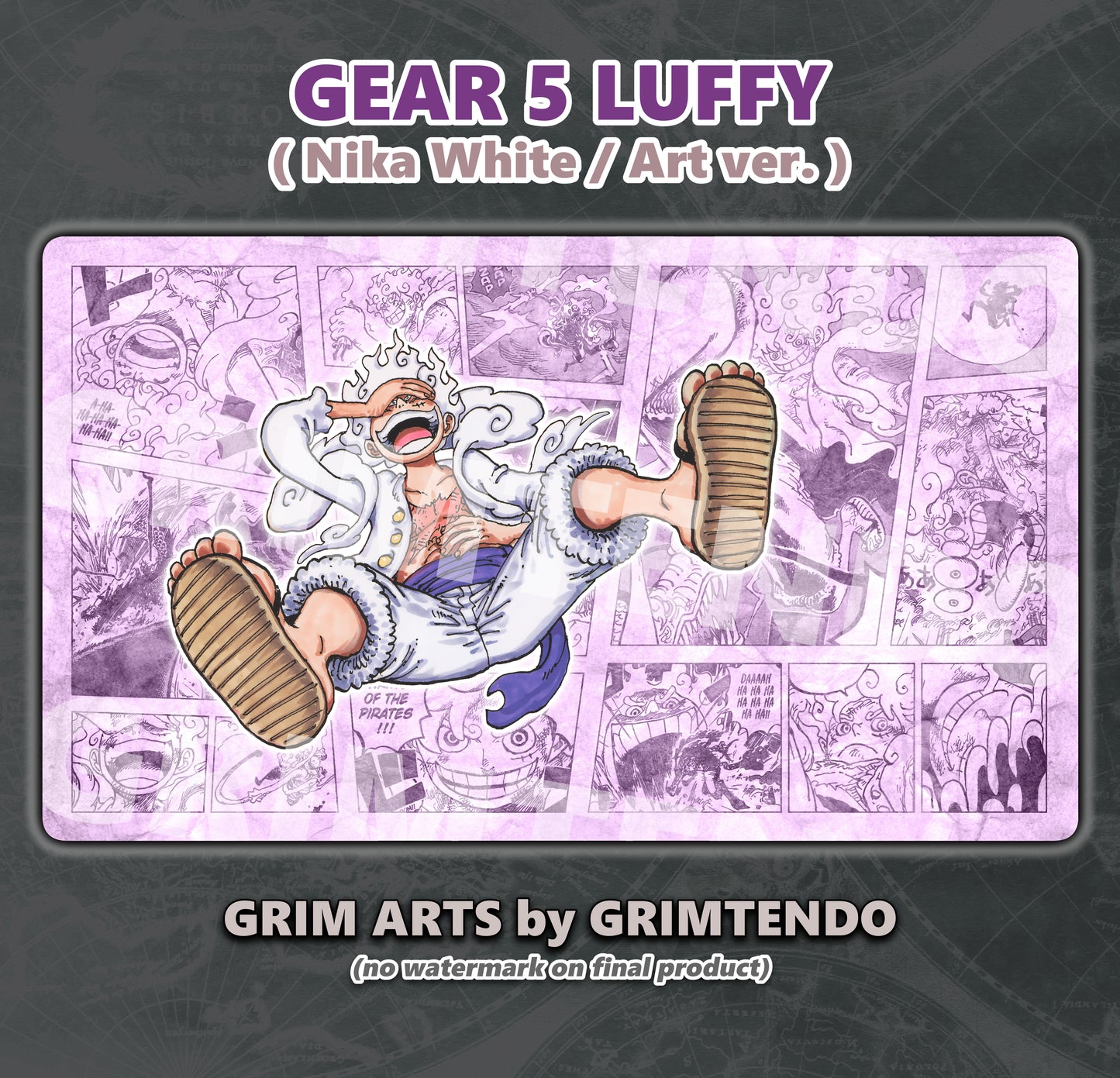 Gear 5 Luffy (Manga Playmat)