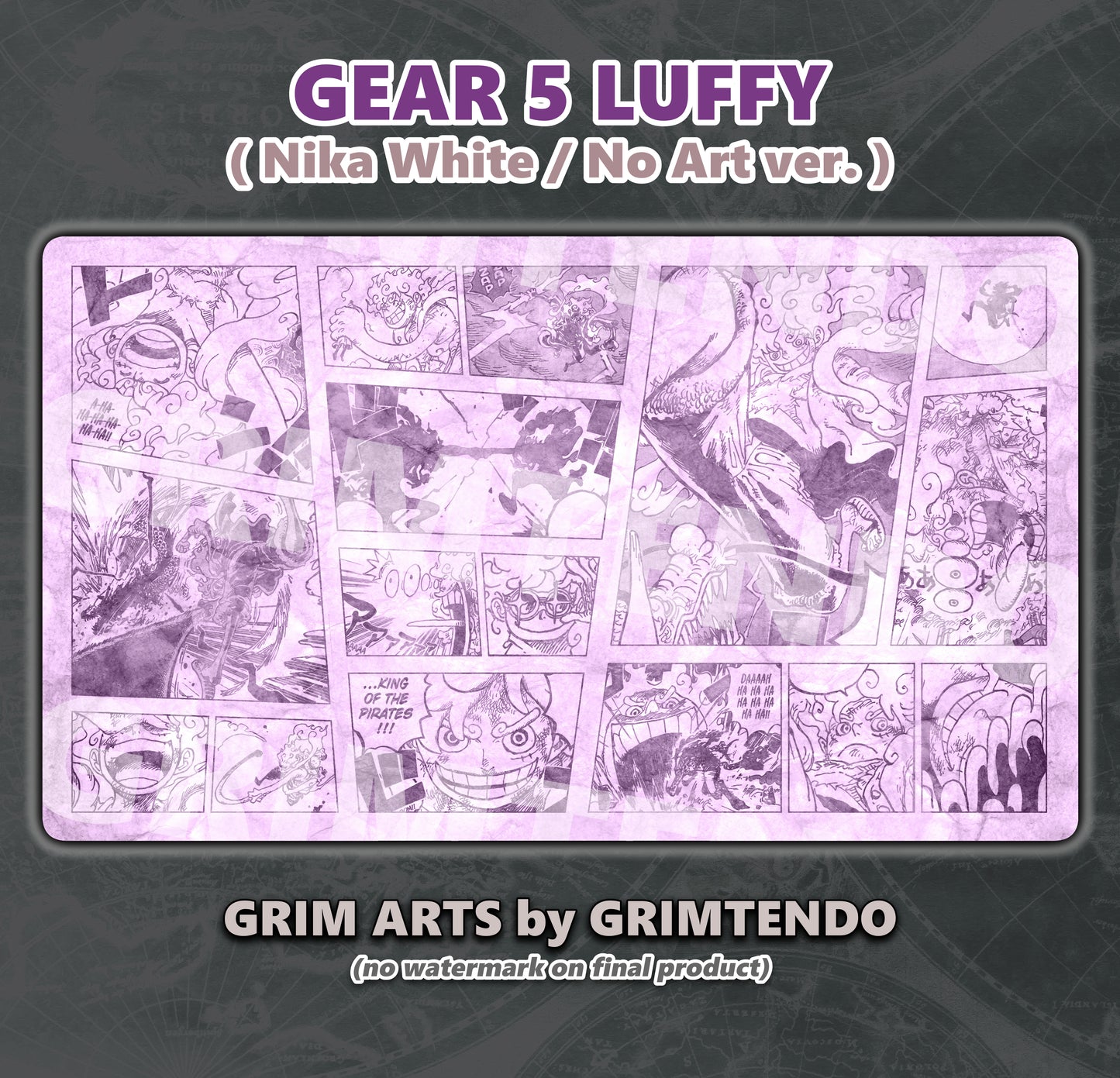 Gear 5 Luffy (Manga Playmat)