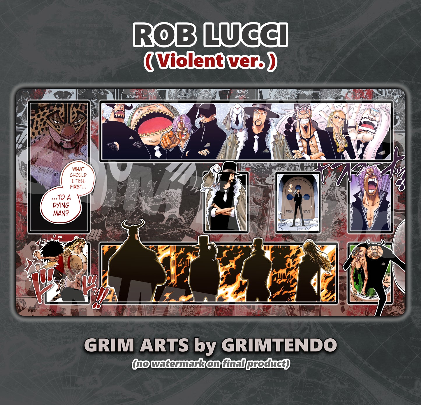 Rob Lucci (Full Playmat)