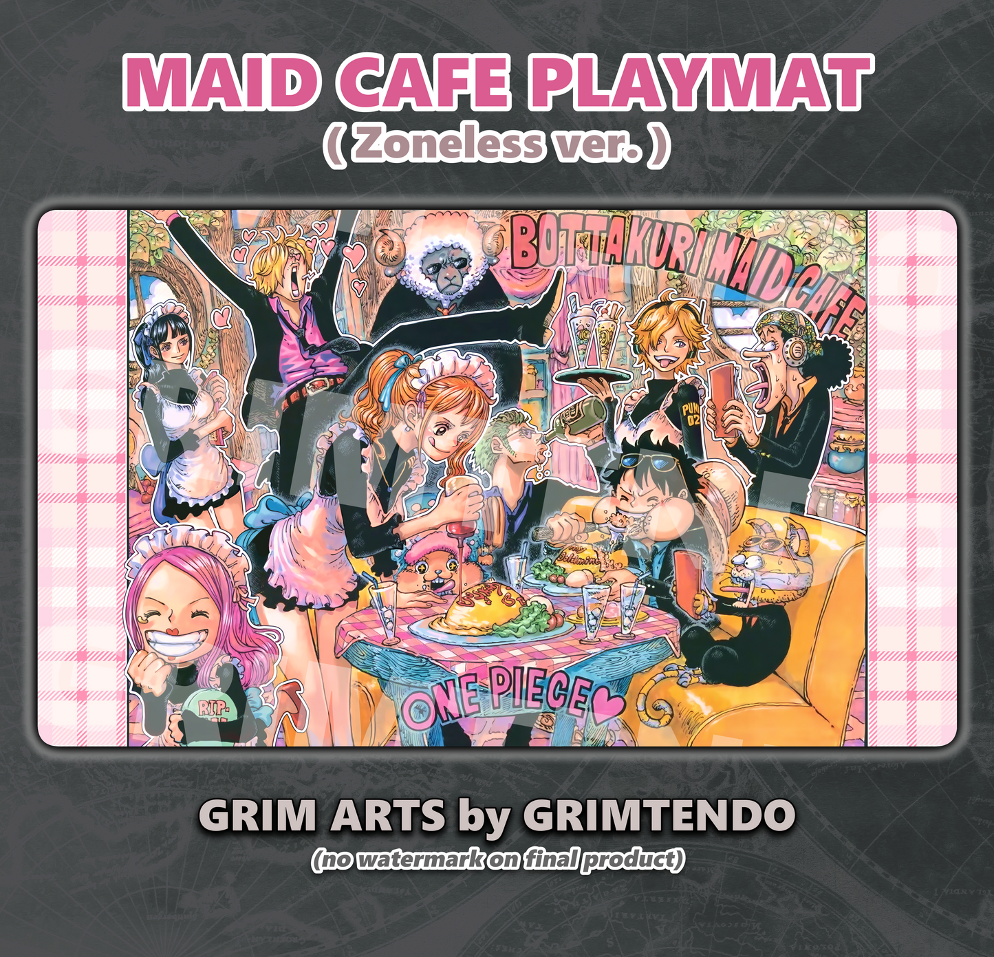 Maid Cafe Playmat