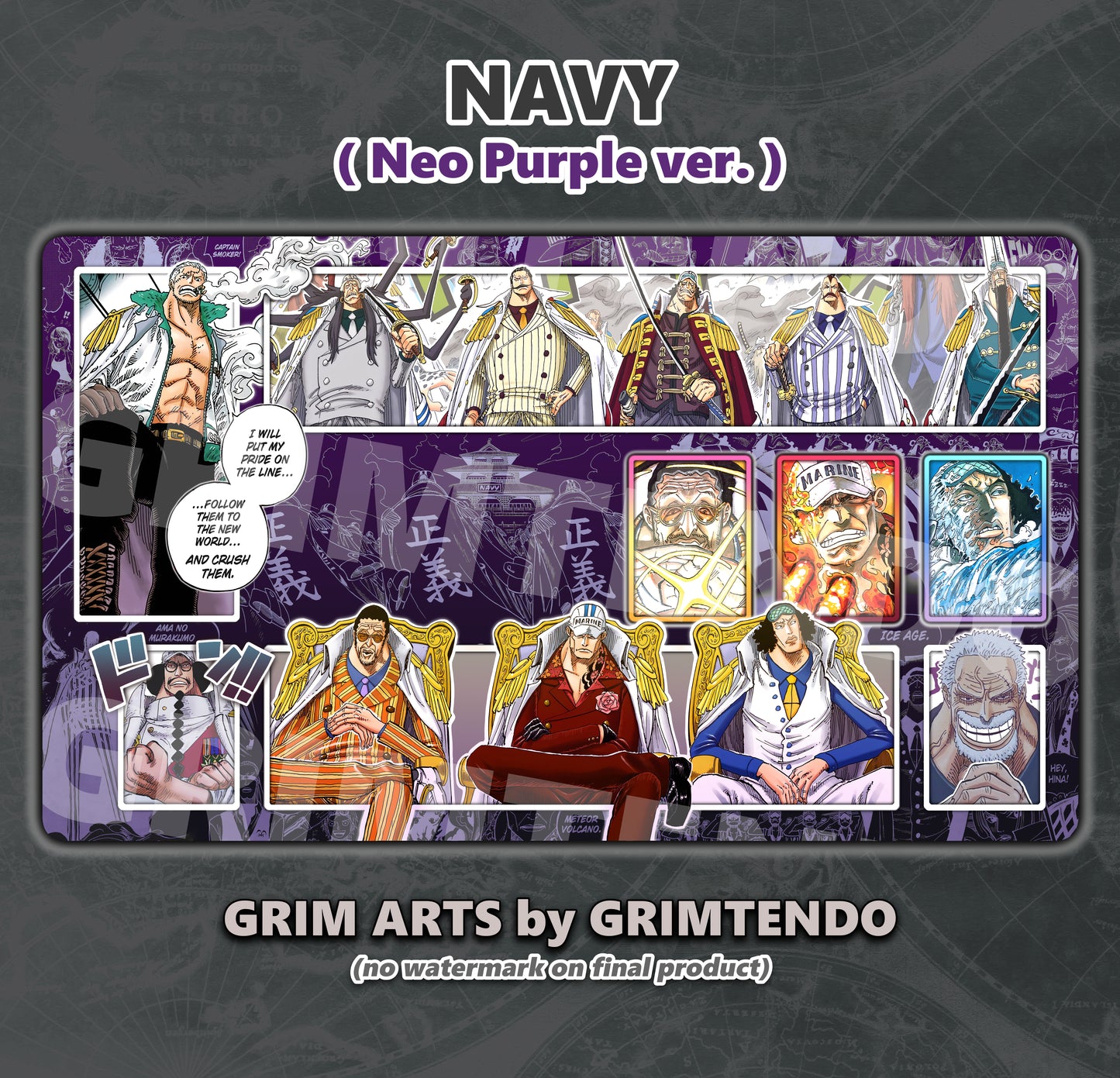 Navy (Full Playmat)