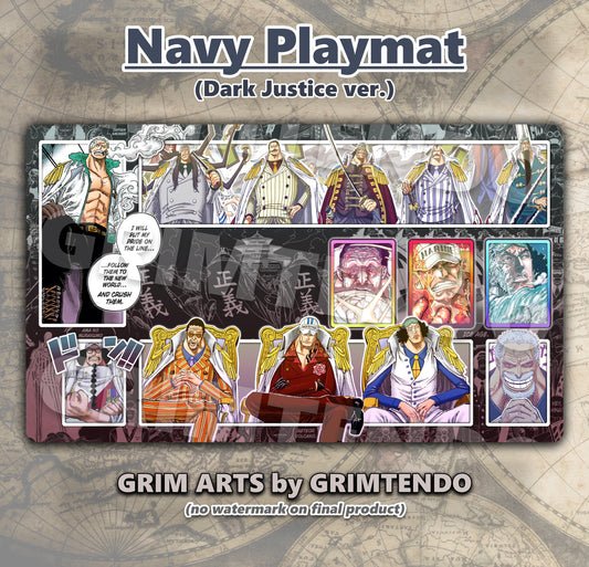 Navy (Full Playmat)