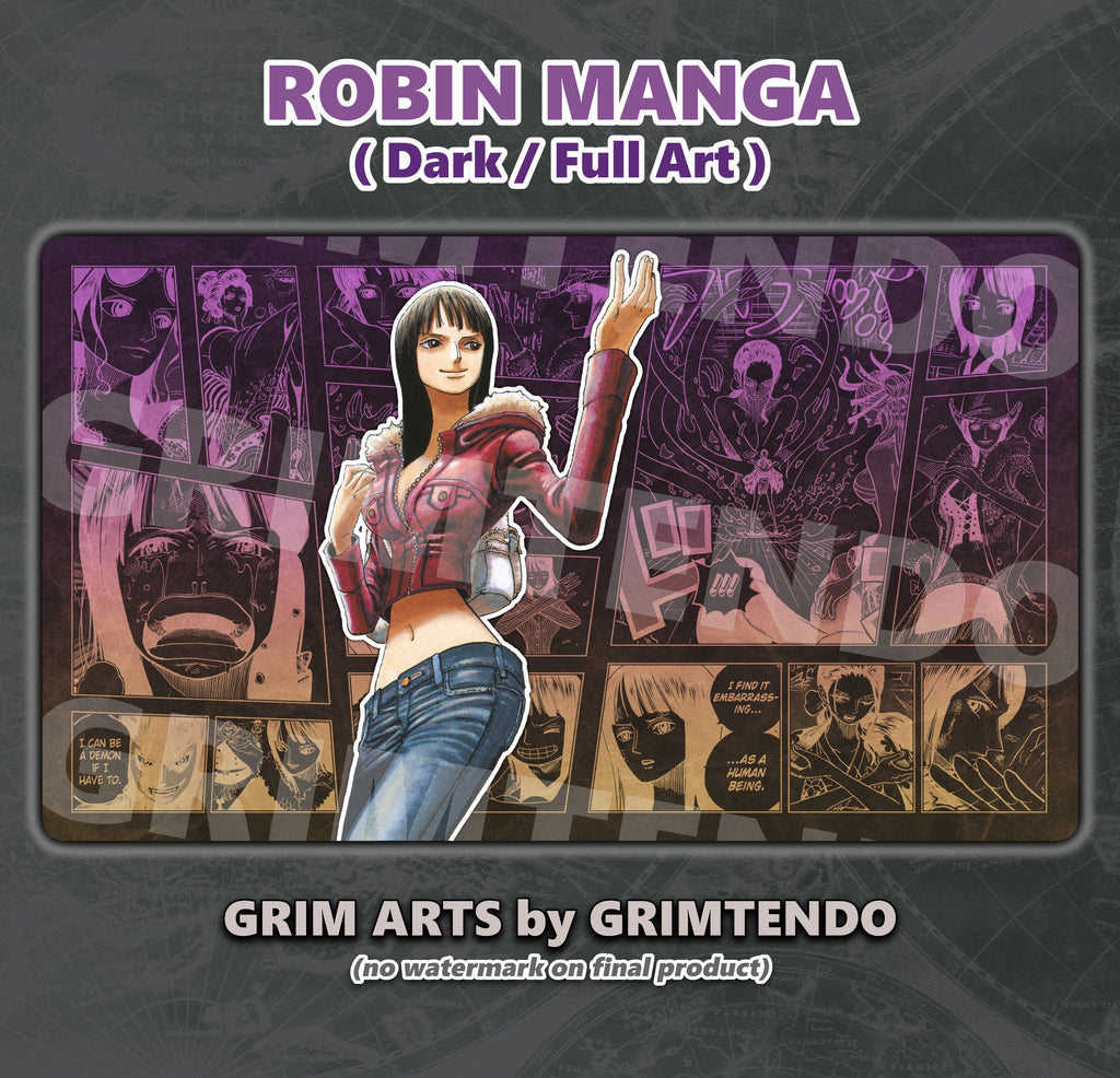 Nico Robin (Manga Playmat)