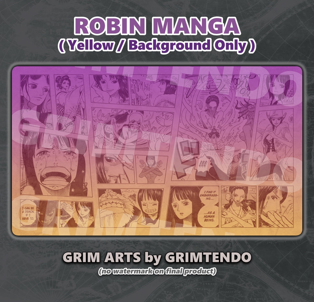 Nico Robin (Manga Playmat)