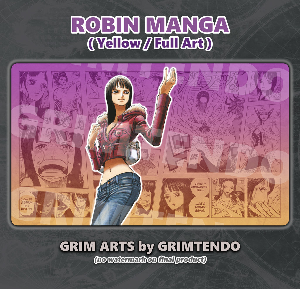 Nico Robin (Manga Playmat)
