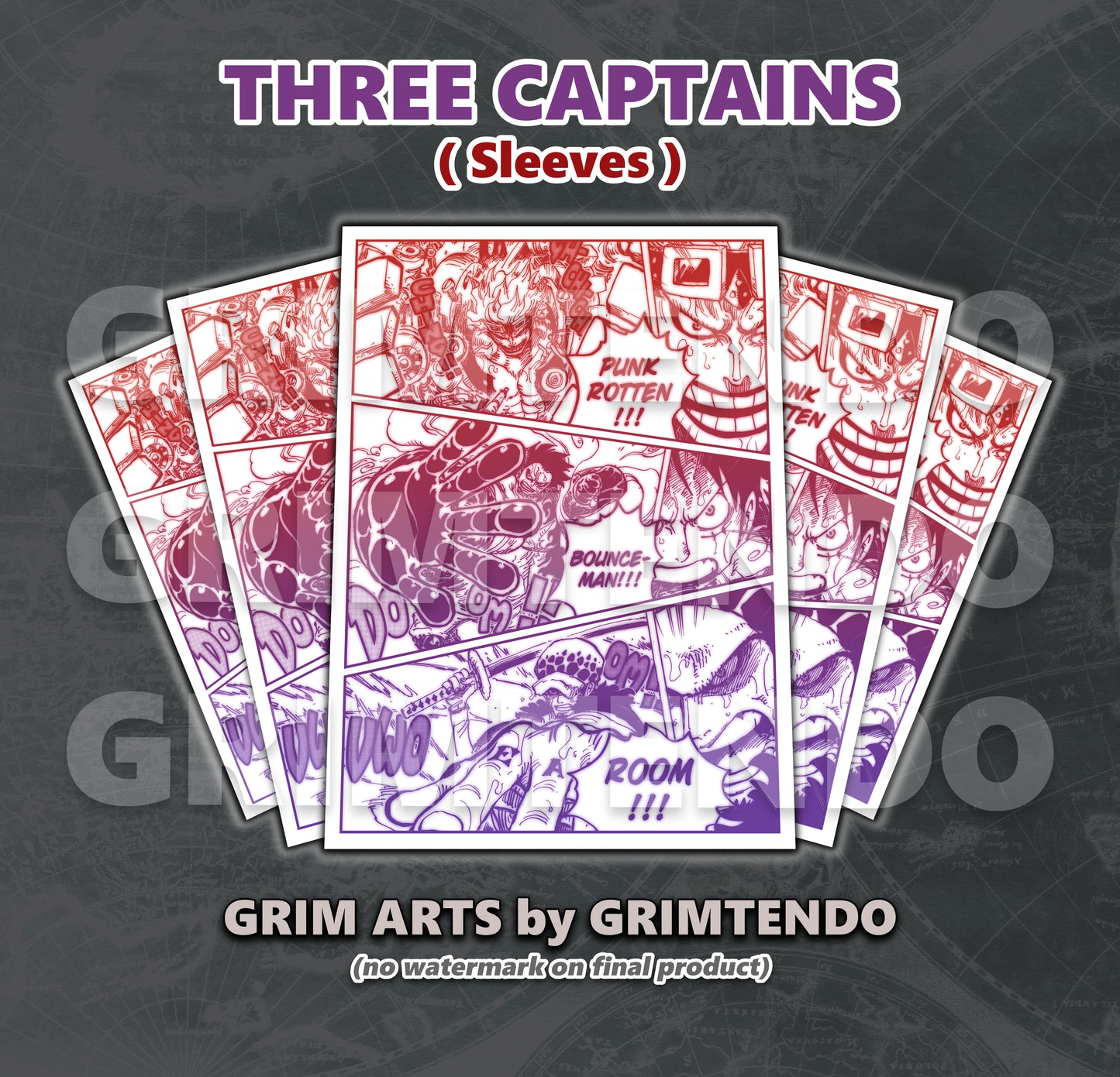 Three Captains (TCG Sleeves)