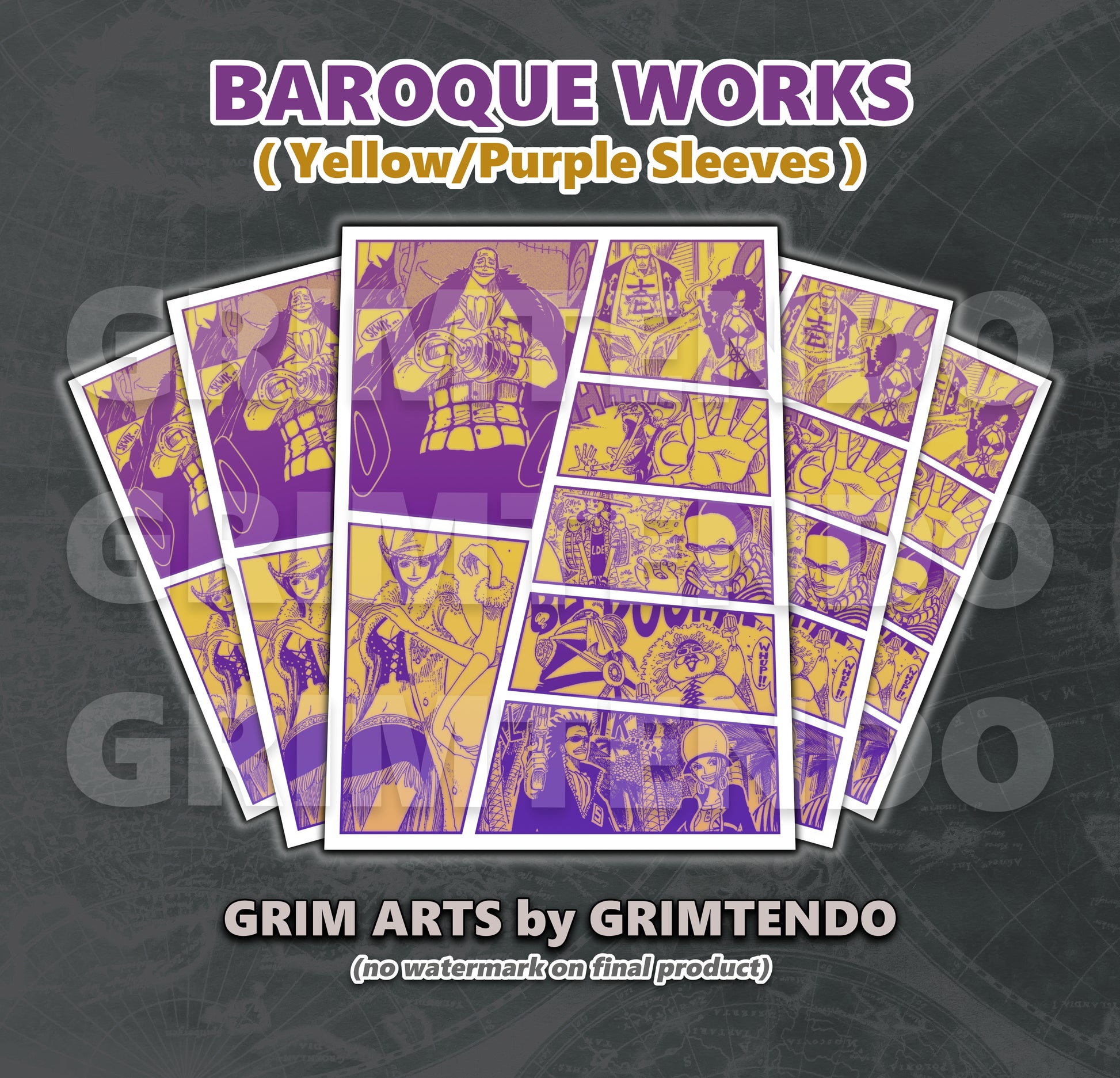 one piece tcg baroque works deck Baroque Works (TCG Sleeves) – GRIM ARTS