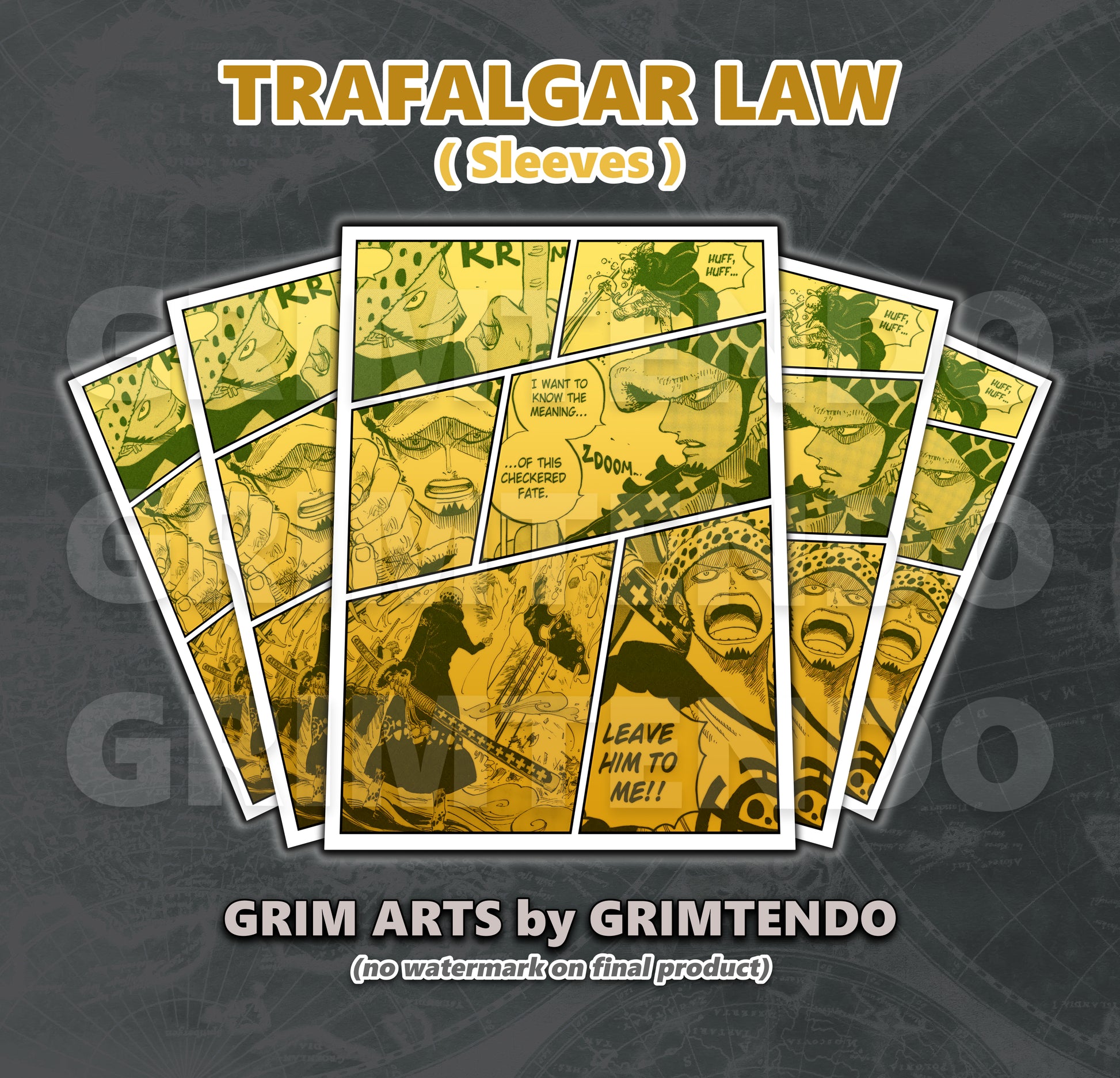 Trafalgar Law (TCG Sleeves) GRIM ARTS Trafalgar Law (TCG Sleeves) GRIM ARTS