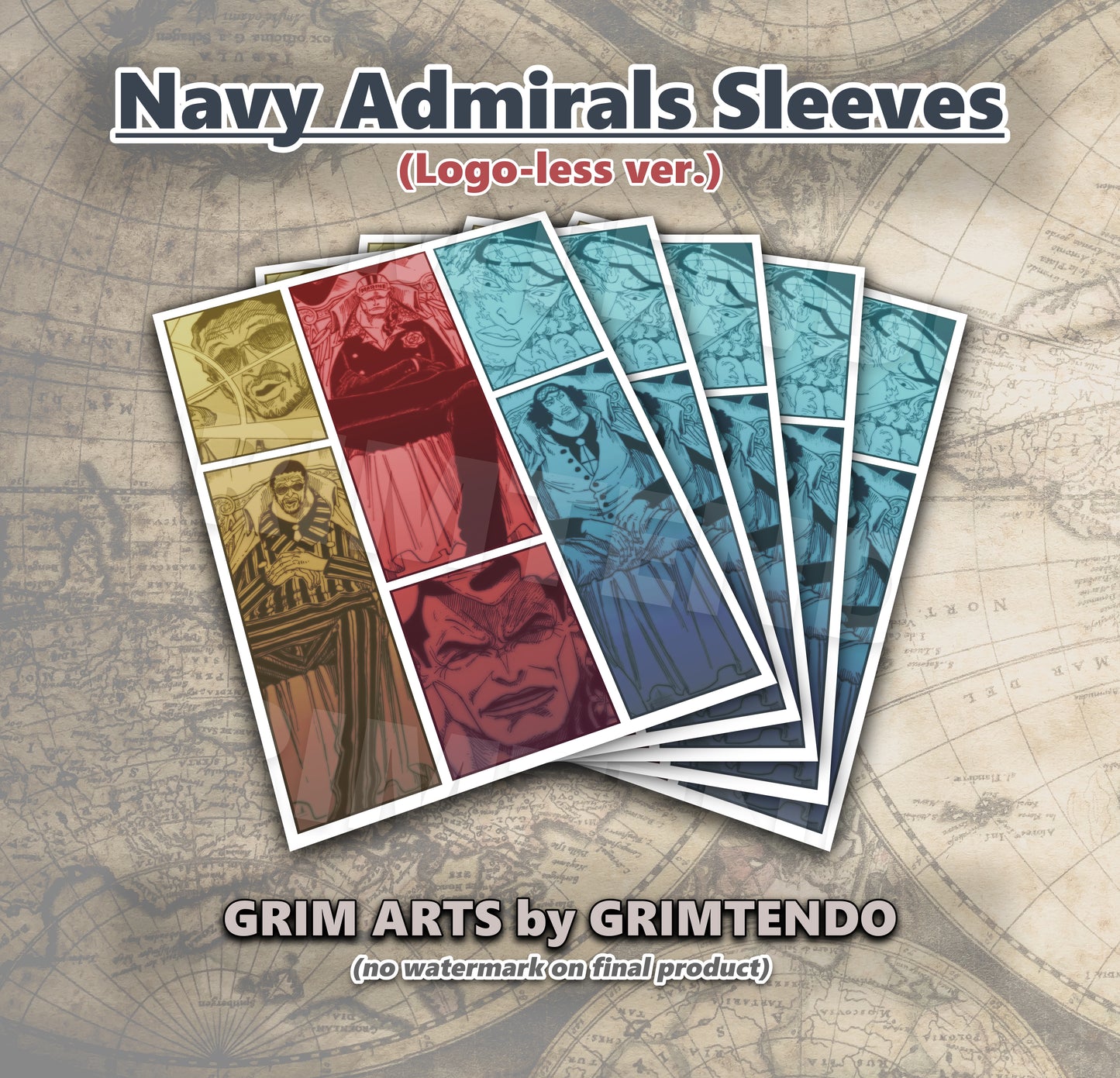 Navy Admirals (TCG Sleeves)