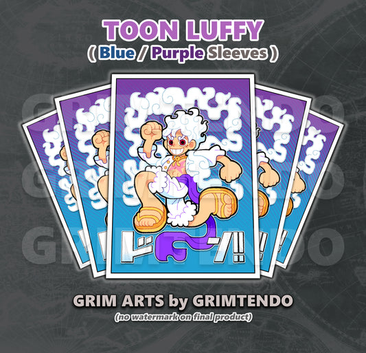 Toon Luffy (TCG Sleeves)
