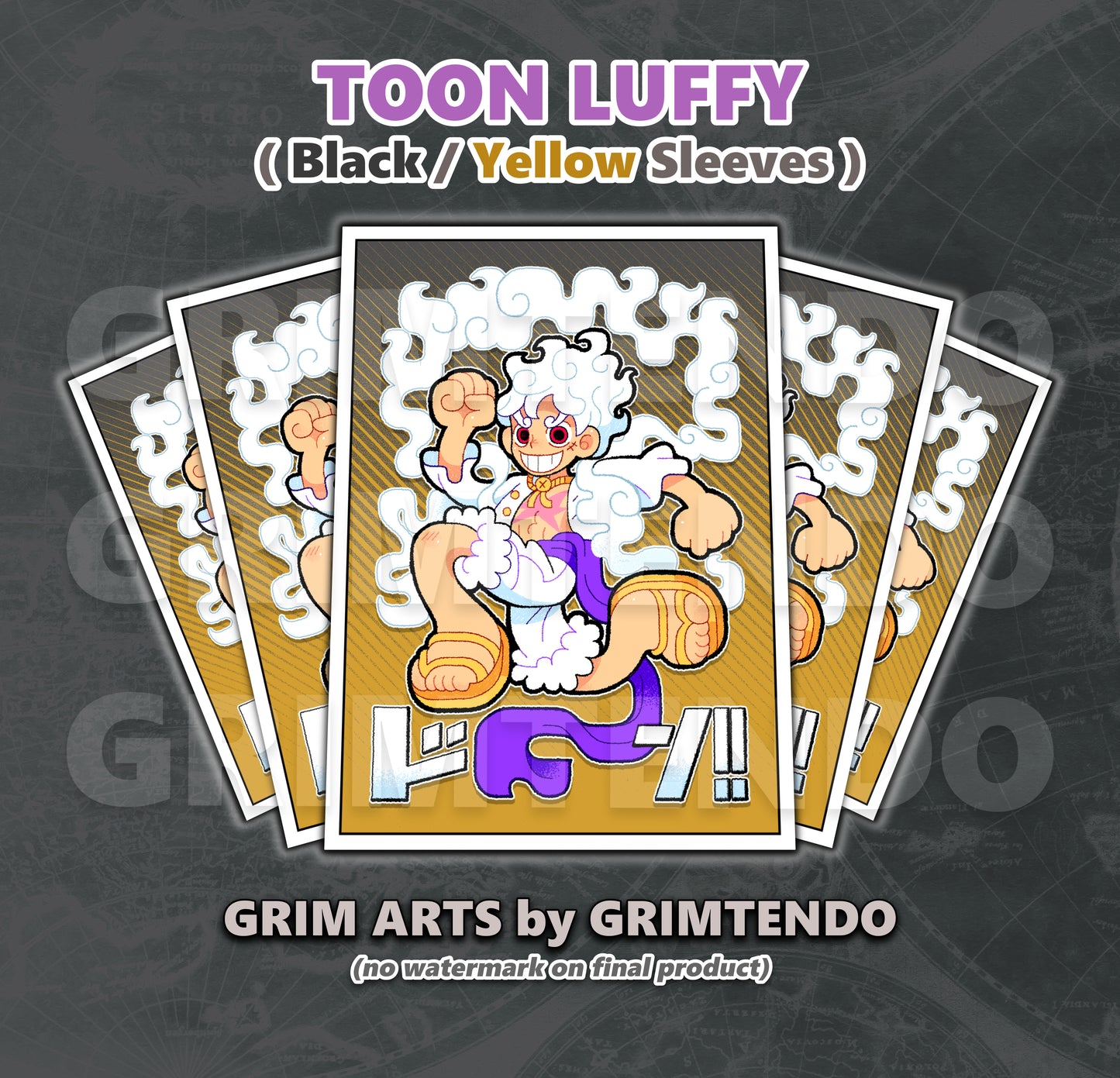 Toon Luffy (TCG Sleeves)