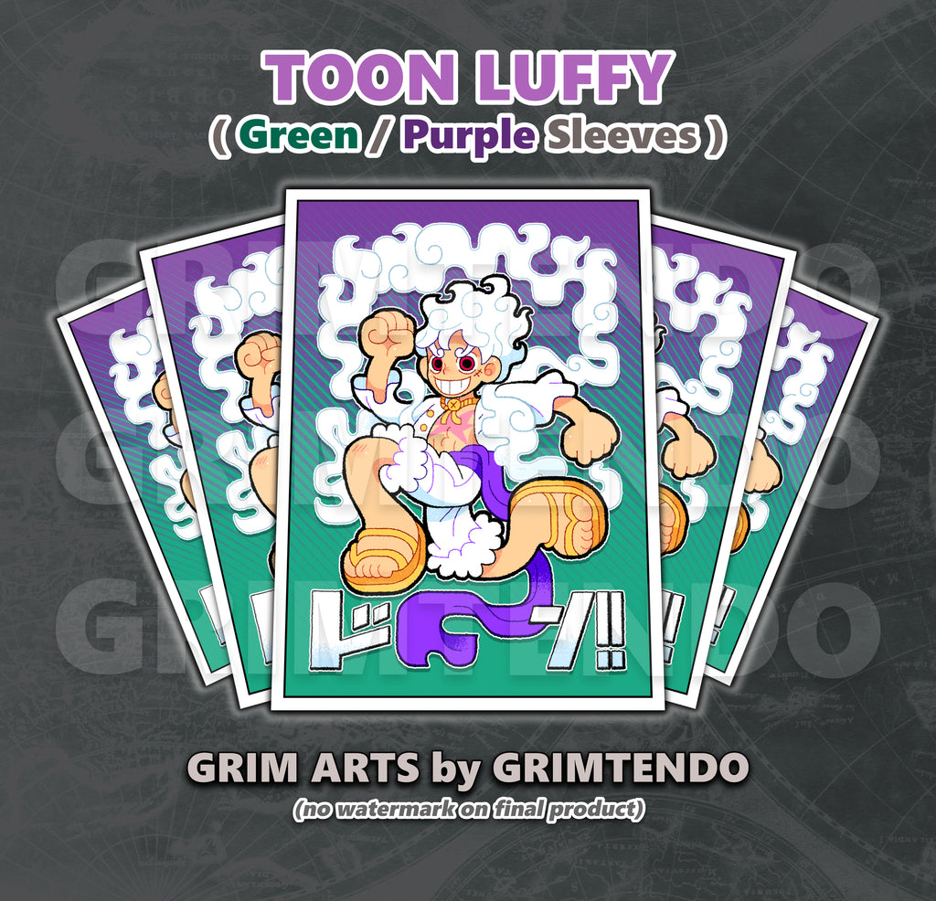 Toon Luffy (TCG Sleeves)