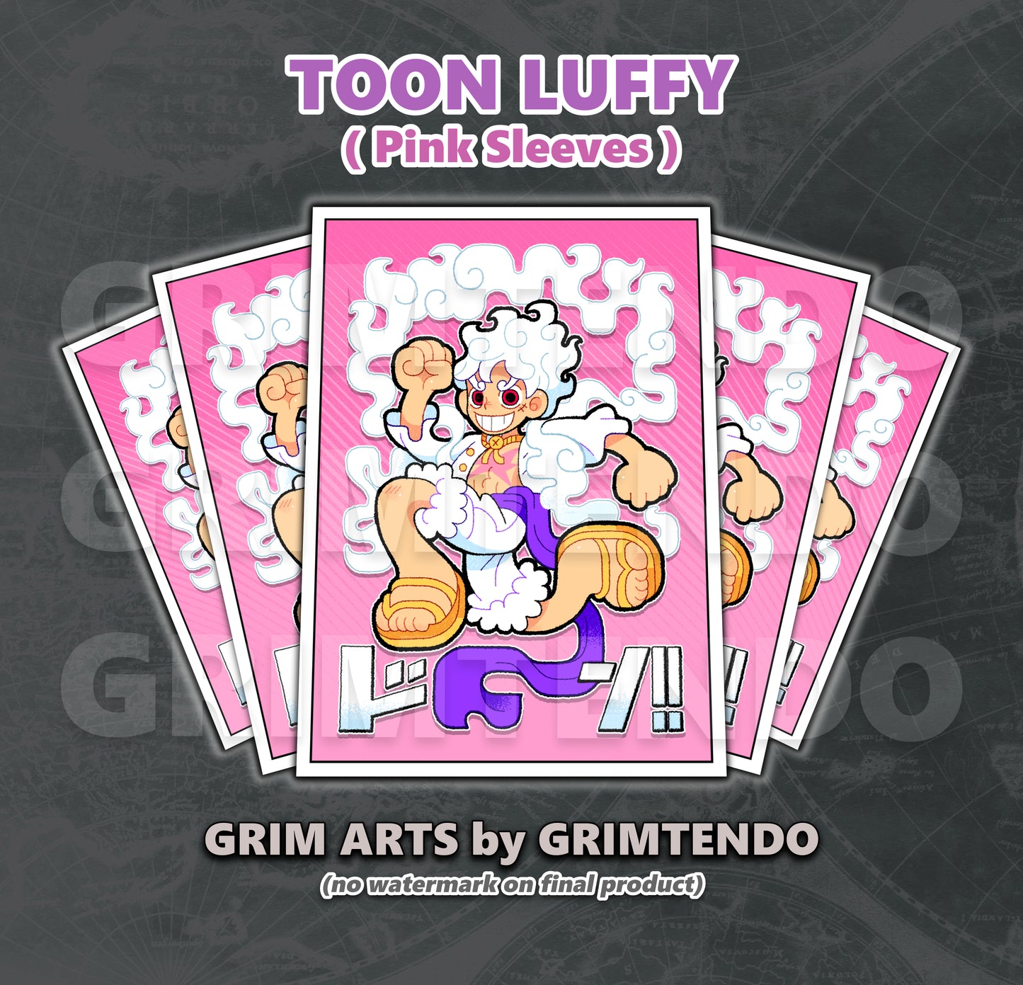 Toon Luffy (TCG Sleeves)