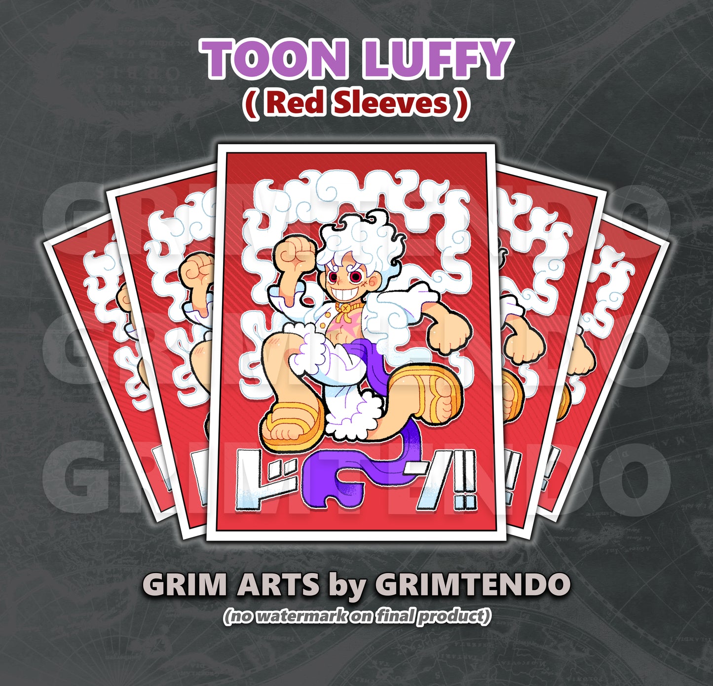 Toon Luffy (TCG Sleeves)