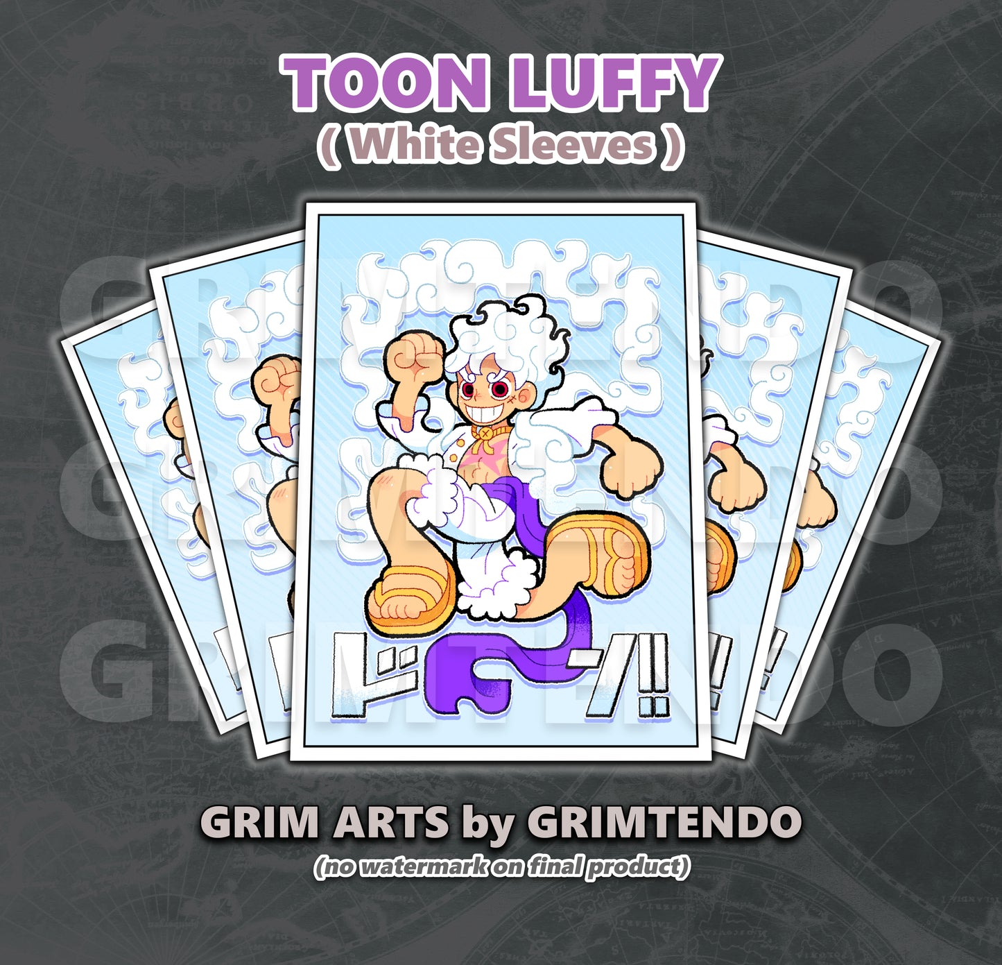 Toon Luffy (TCG Sleeves)